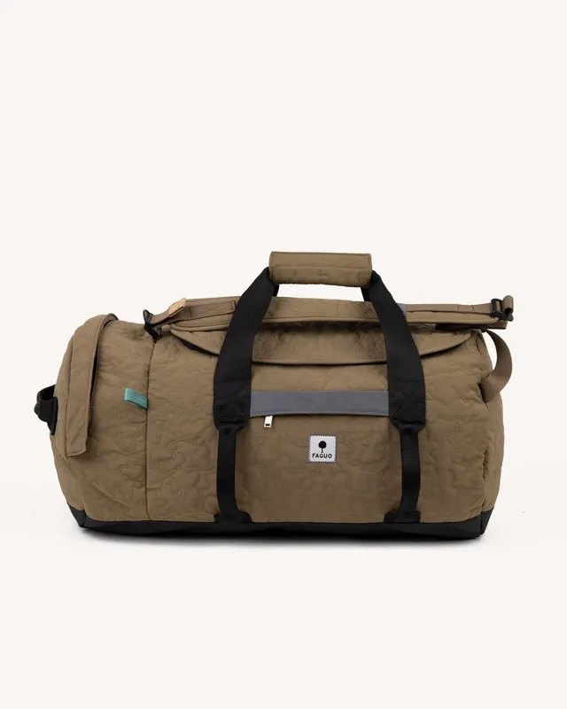 faguo-big-duffle-sac-de-voyage-marron-clair image 1