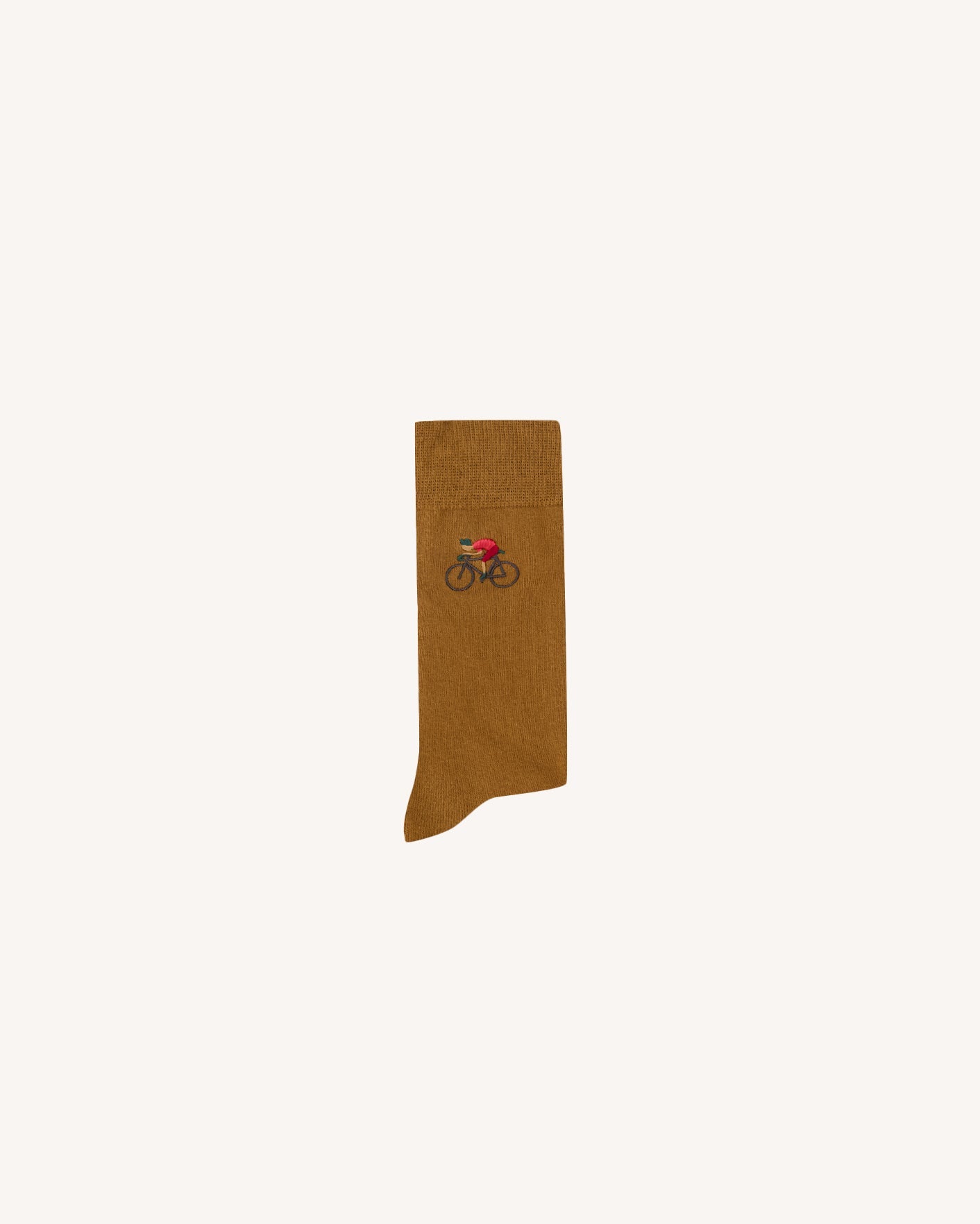 faguo-lot-3-paires-chaussettes-f26so0101-kaki-camel-mi-mollet image 2