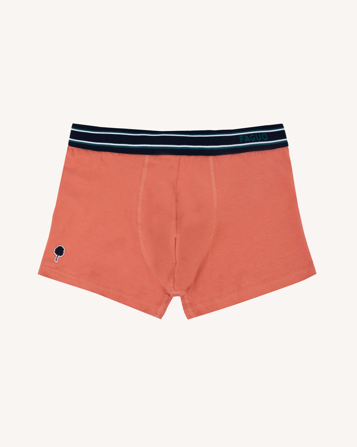faguo-boxer-boxers-bleu-marine-et-rouge-homme image 2