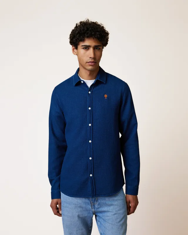 faguo-iraty-chemise-denim-brut-fonc-homme image 1