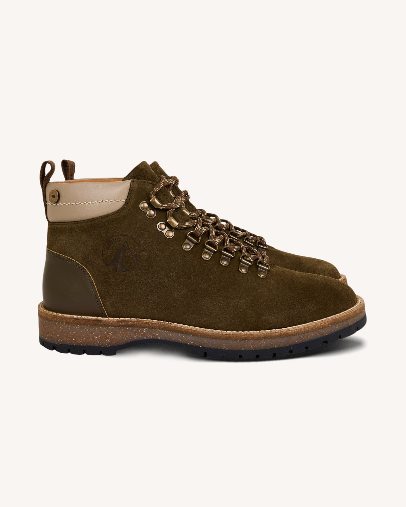 faguo-hawthorn-chaussures-su-de-et-cuir-kaki-montagne image 2