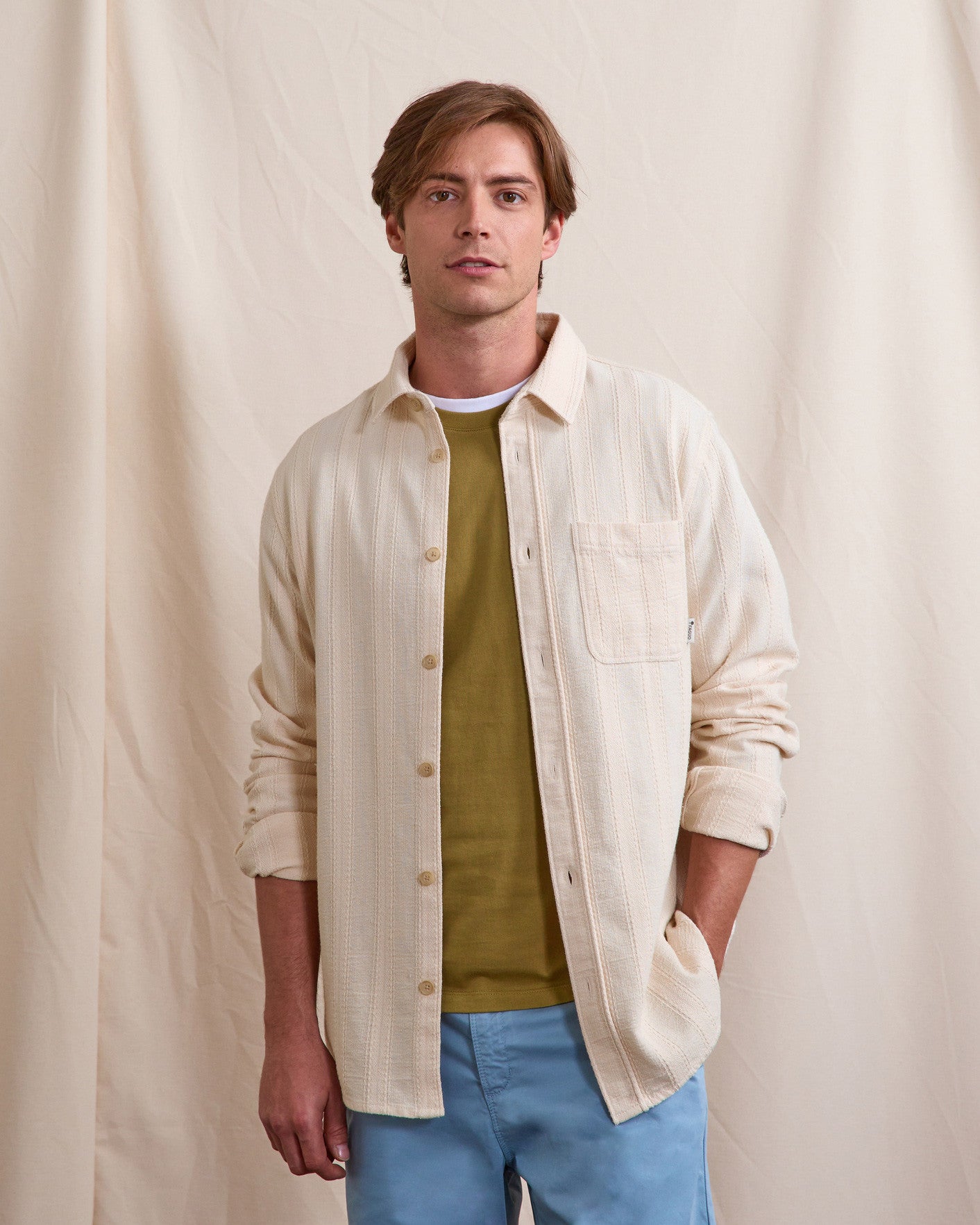 faguo-signy-surchemise-cru-femme-homme-coupe-ample image 1