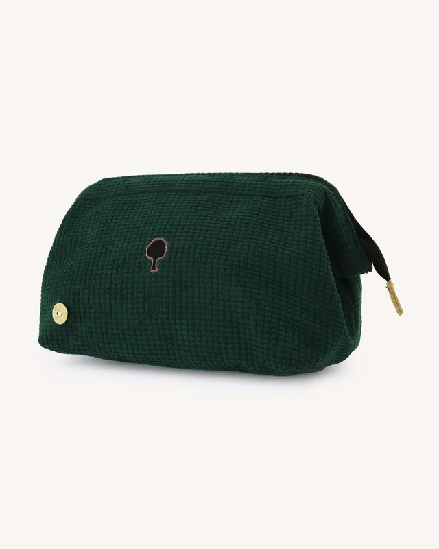 faguo-washbag-trousse-de-toilette-velours-vert-3-7-l image 1