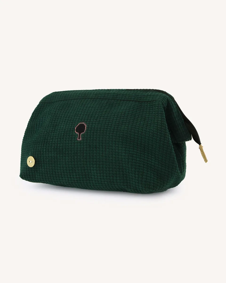 faguo-washbag-trousse-de-toilette-velours-vert-3-7-l image 1