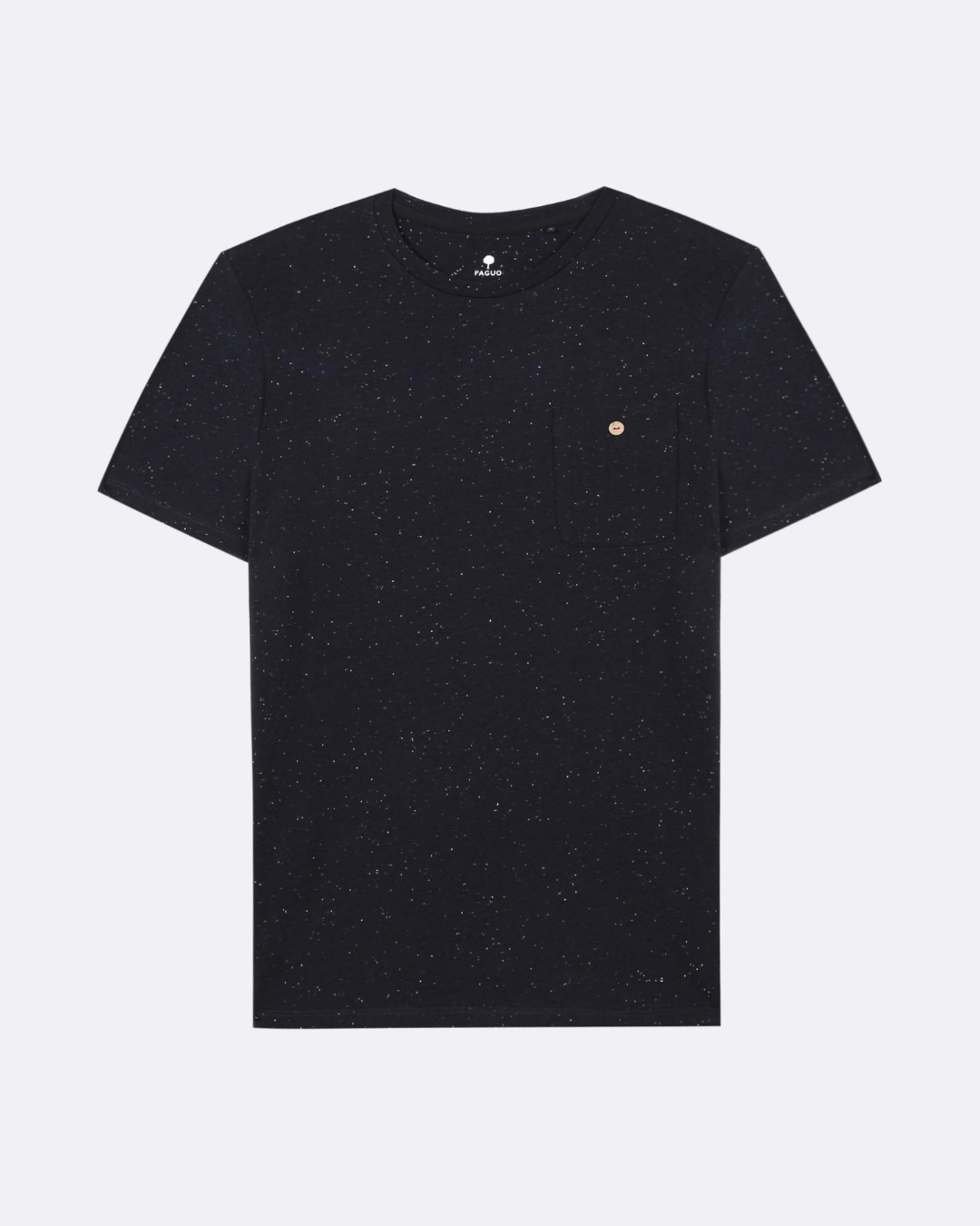 faguo-olonne-t-shirt-poche-poitrine-bleu-marine-coton image 2