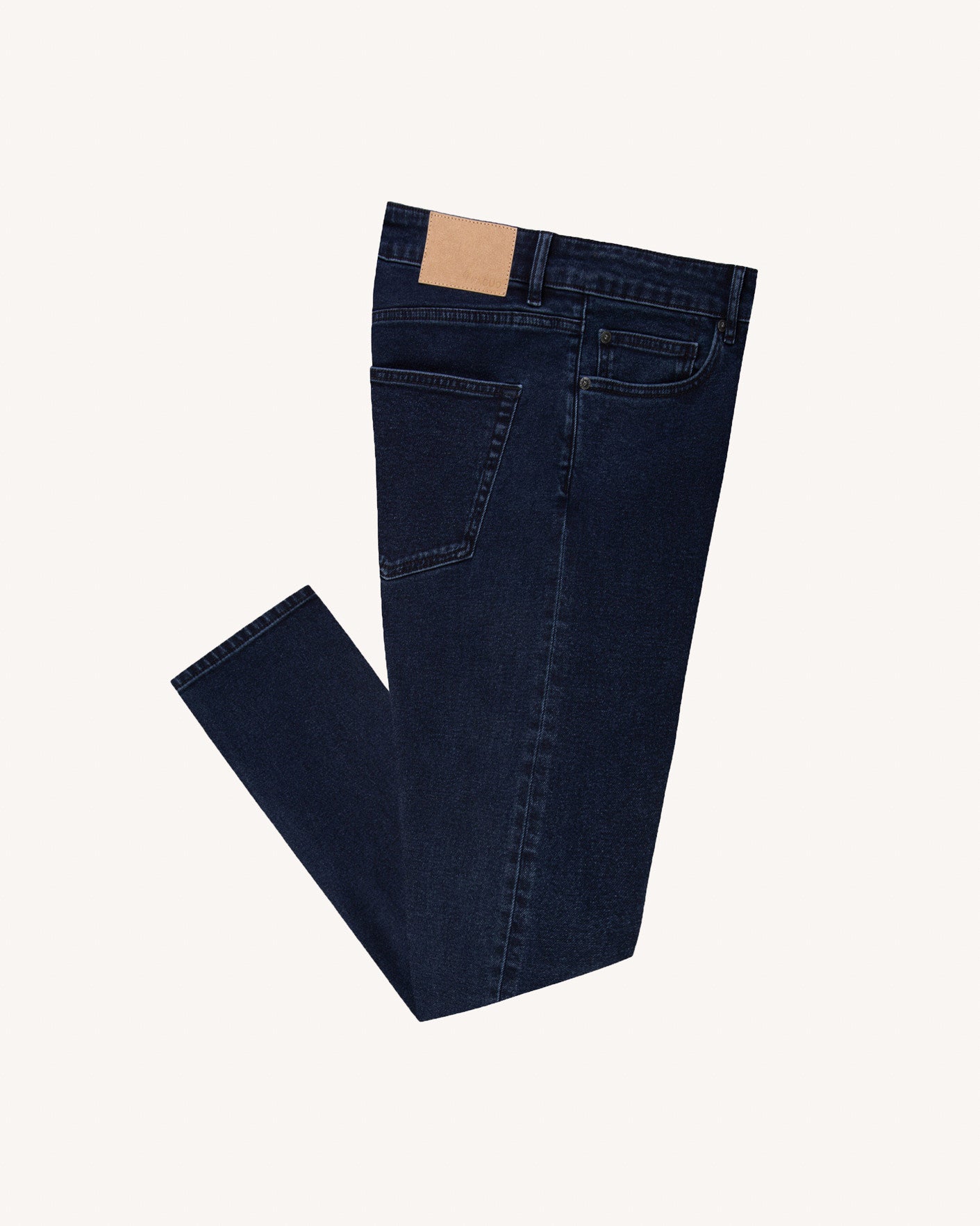 faguo-denim-slim-jean-slim-bleu-fonc-coton-homme image 2