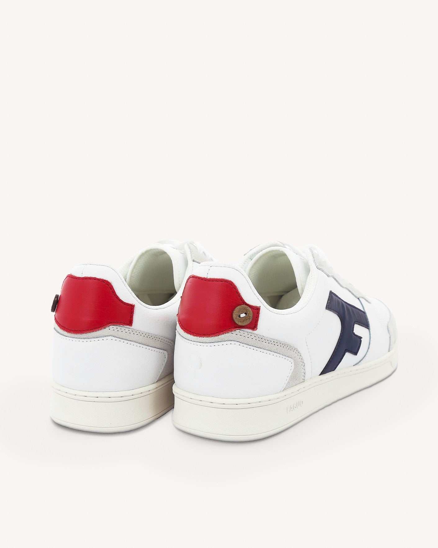 faguo-hazel-baskets-cuir-blanc-et-bleu-marine image 5