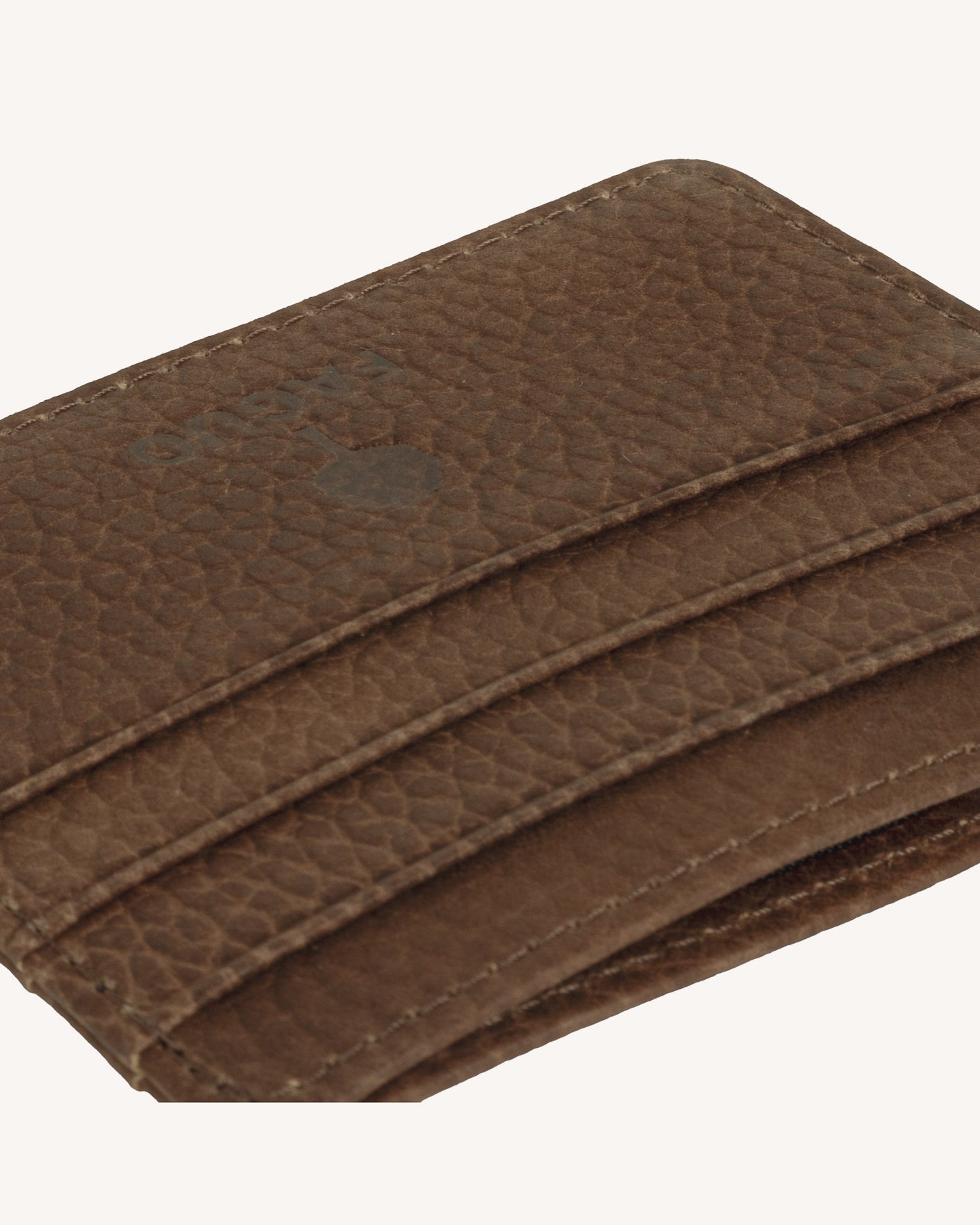 faguo-card-holder-porte-carte-cuir-grain-camel image 3