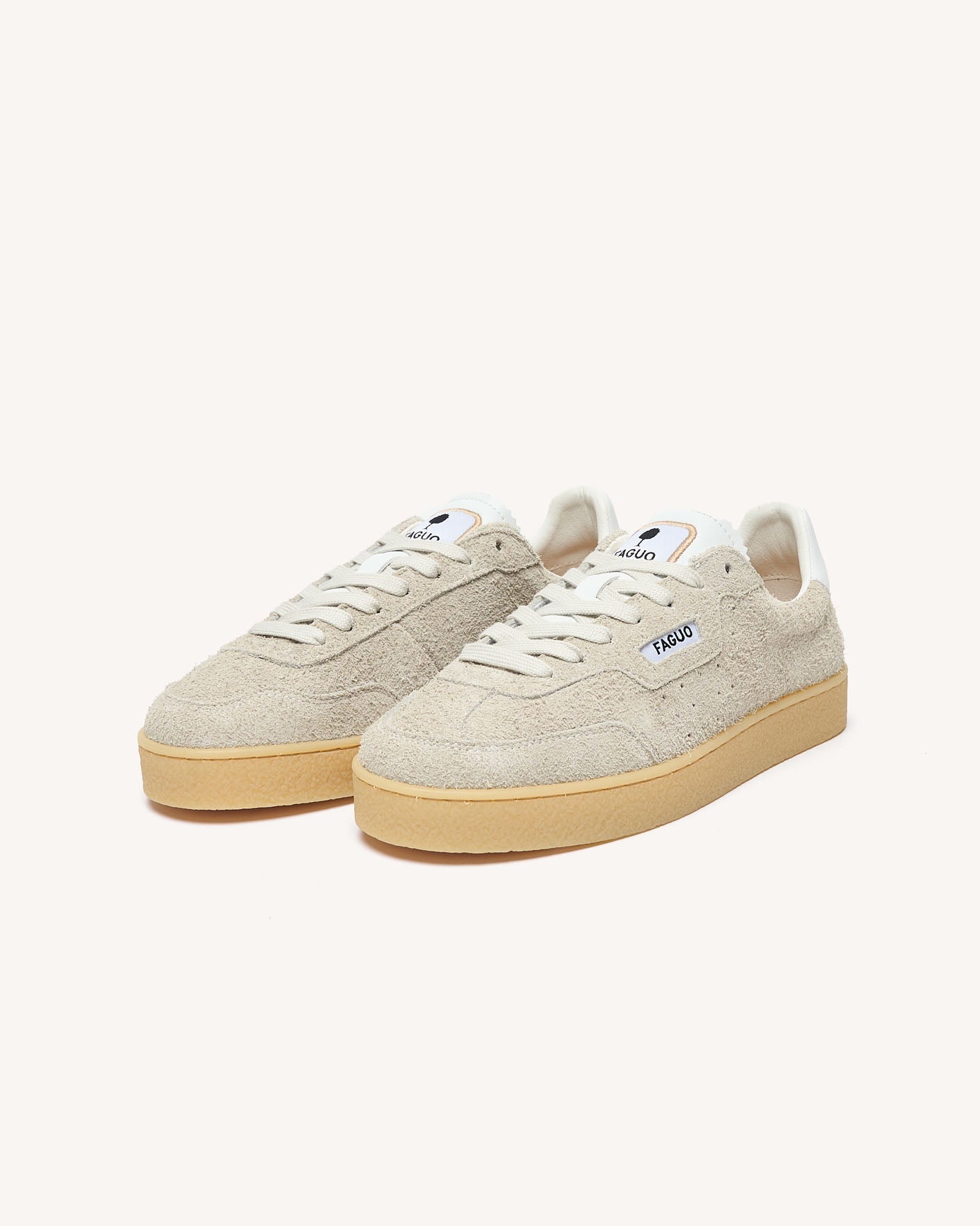 faguo-baskets-femme-lumbo-gris-beige-cuir-su-de-hairy-fm-f26cf0203-gry01 image 4