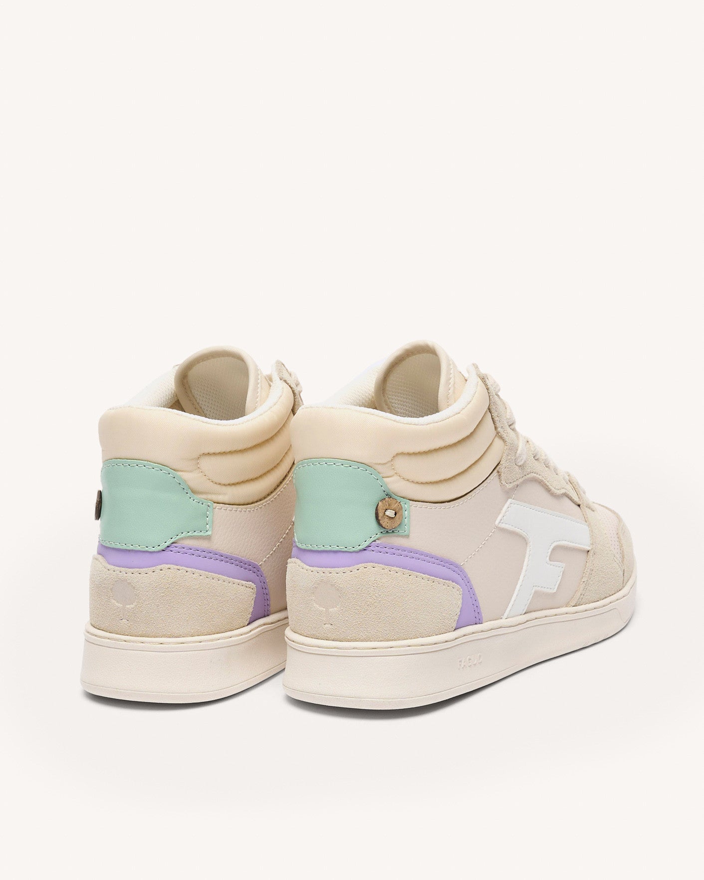 faguo-hazel-mid-baskets-montantes-cru-et-beige-cuir-femme image 5
