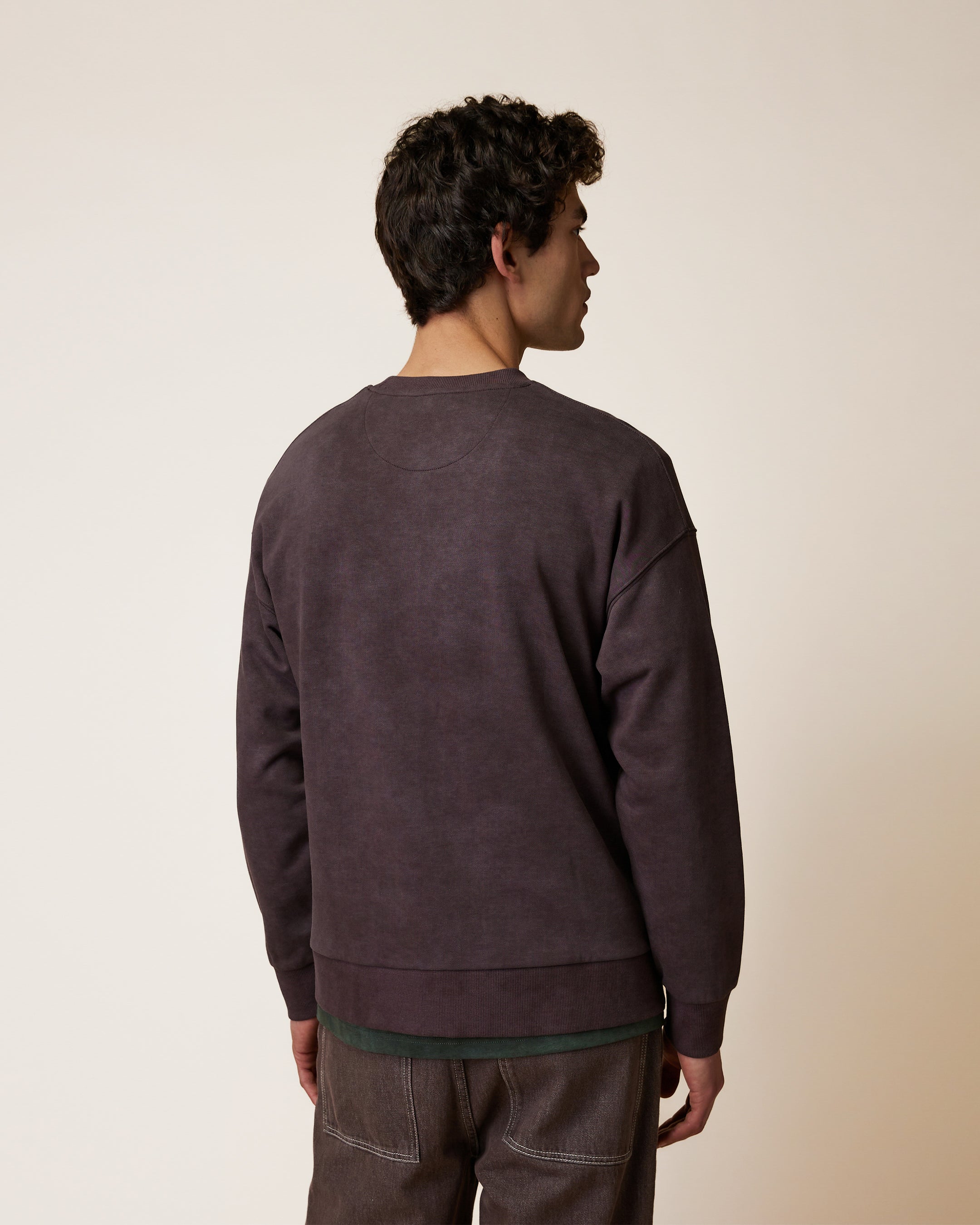 faguo-fango-sweat-col-rond-marron-recycl-tie-dye image 5