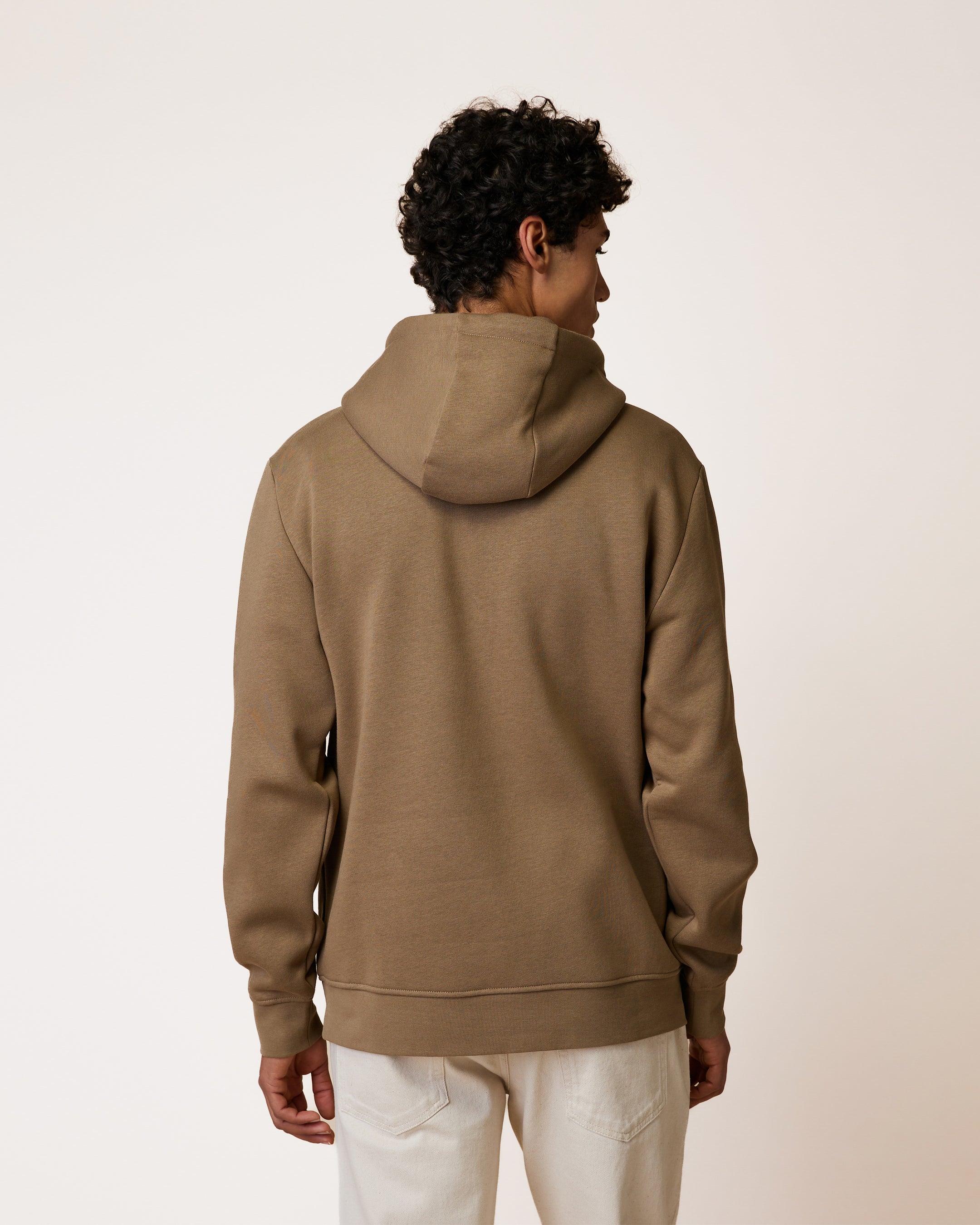 faguo-dirac-sweat-capuche-marron image 5