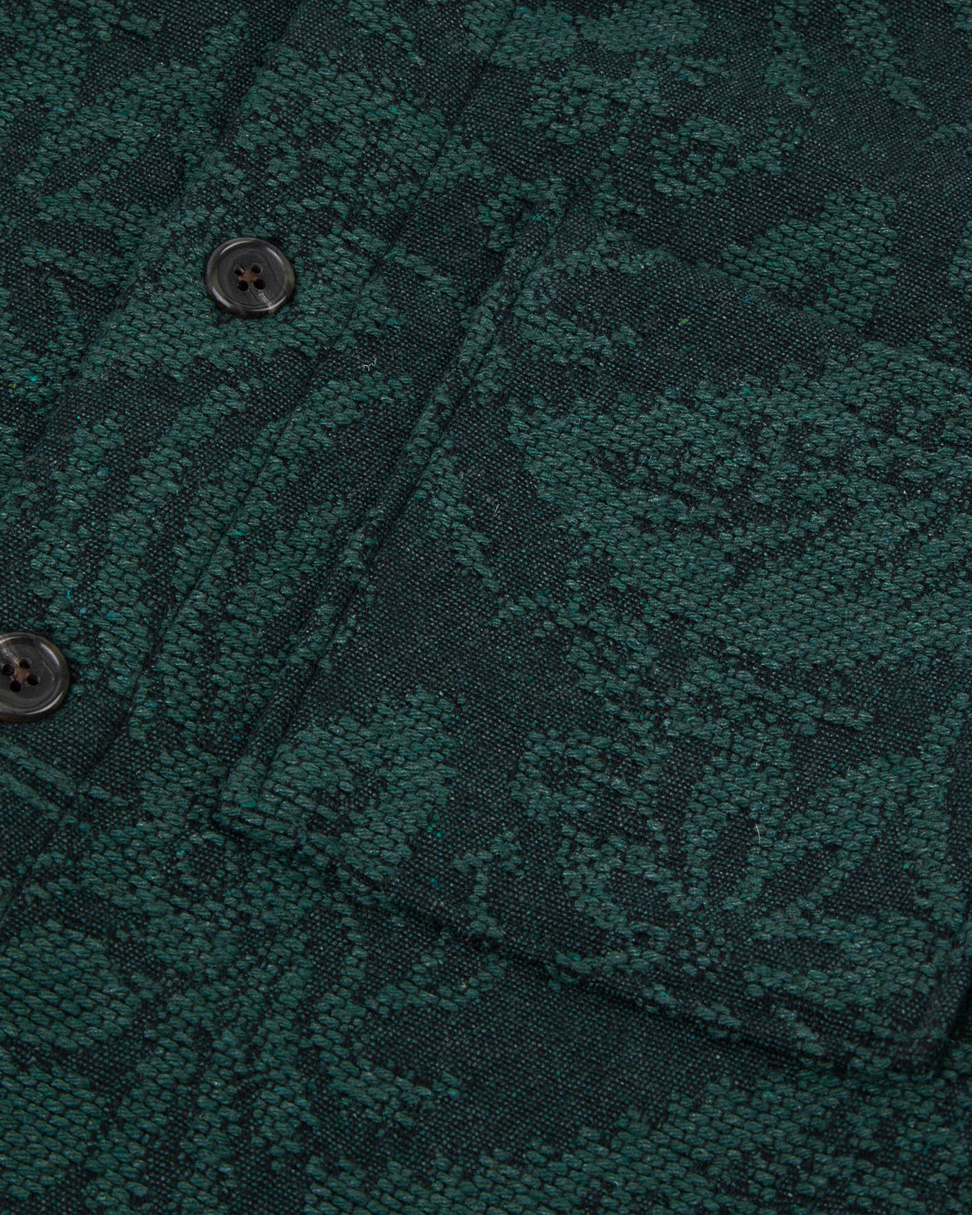 faguo-gastine-surchemise-jacquard-vert-fonc-et-gris-homme image 4