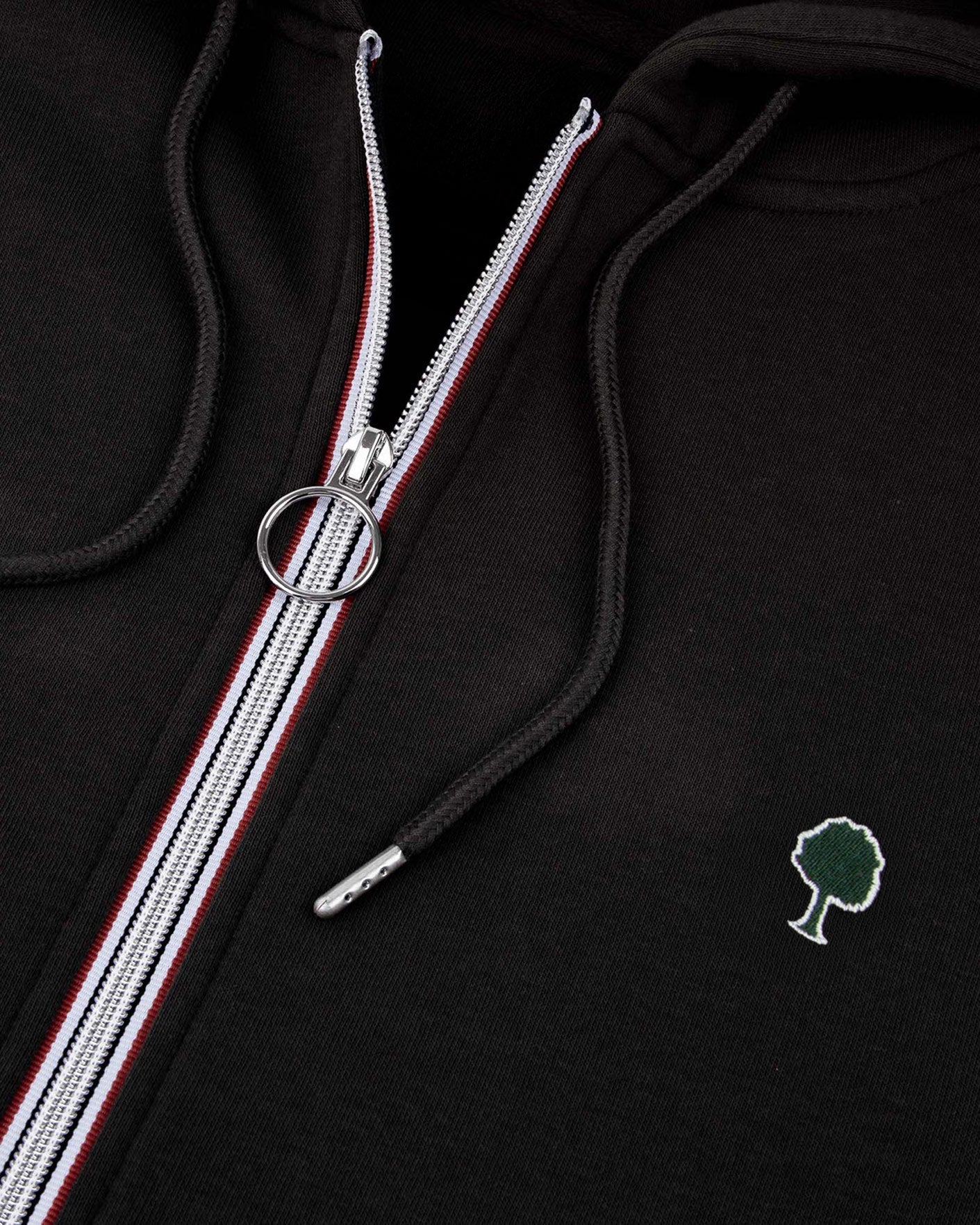 faguo-mesnil-sweat-zipp-capuche-noir image 7