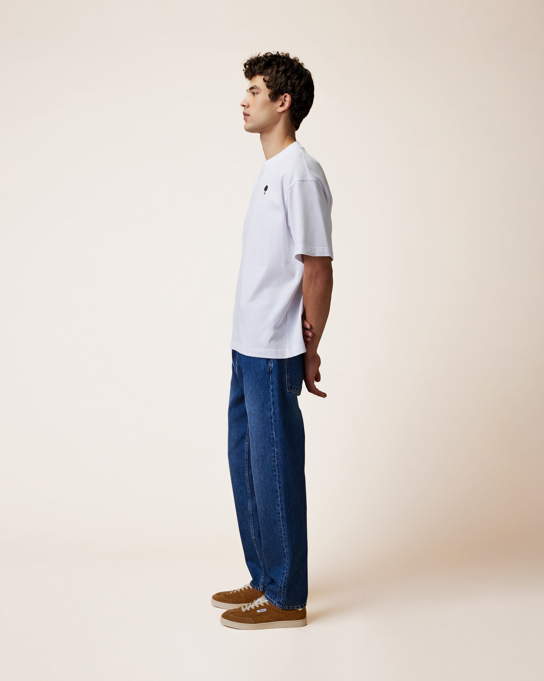 faguo-yellowstone-t-shirt-oversize-blanc-homme-jersey-lourd-coton-recycl image 5