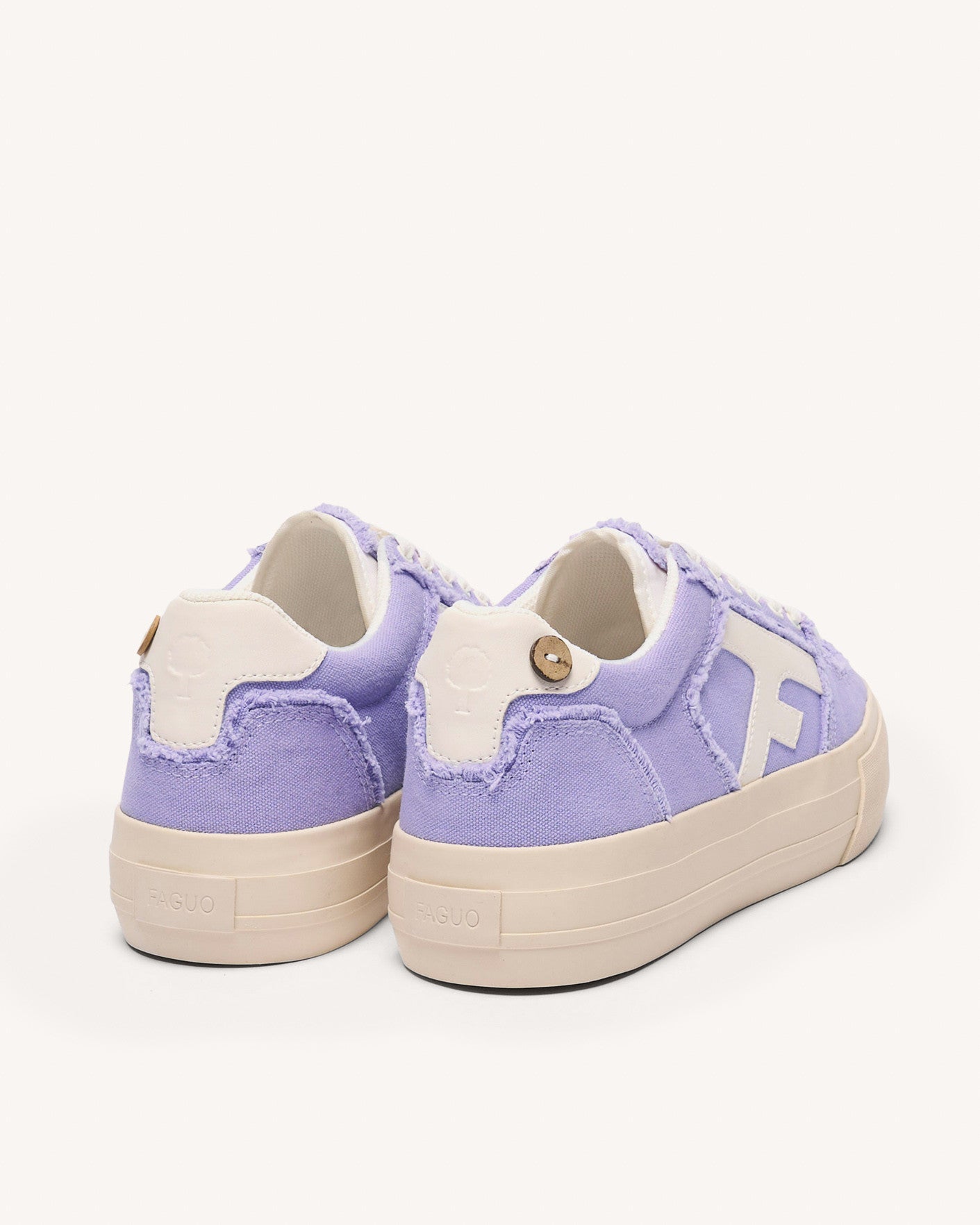 faguo-walnut-platform-baskets-toile-femme-violet-clair image 5