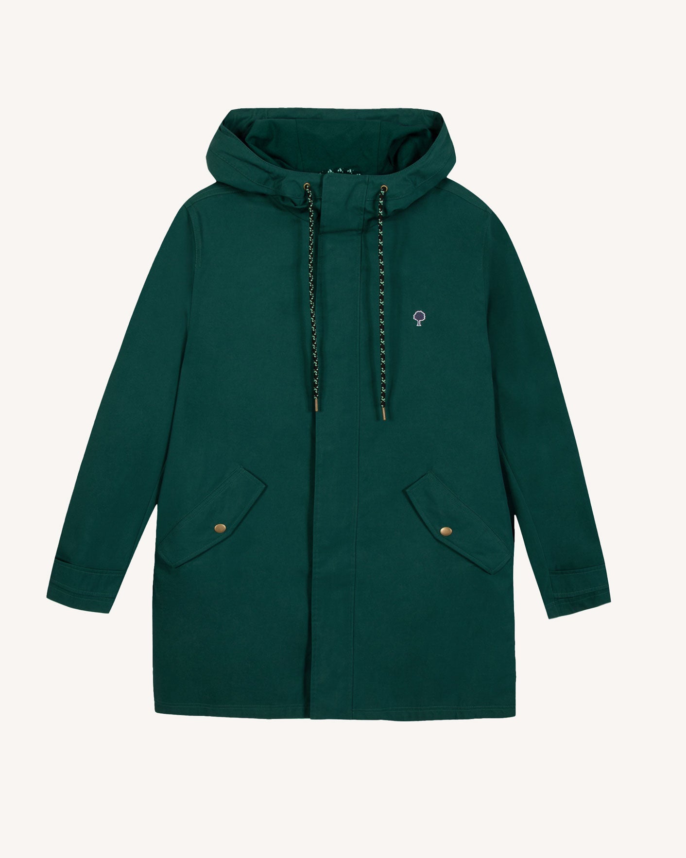 faguo-gresigne-veste-imperm-able-vert-sapin image 2