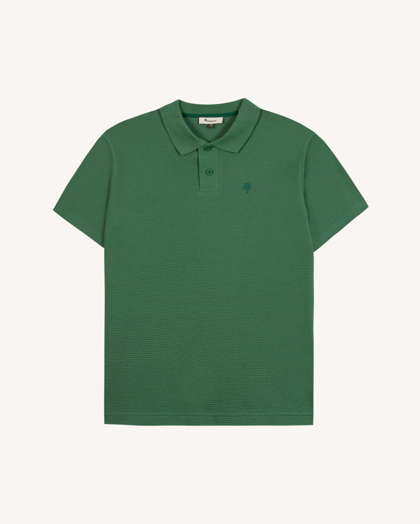 faguo-polo-montge-vert-sapin-coton image 2