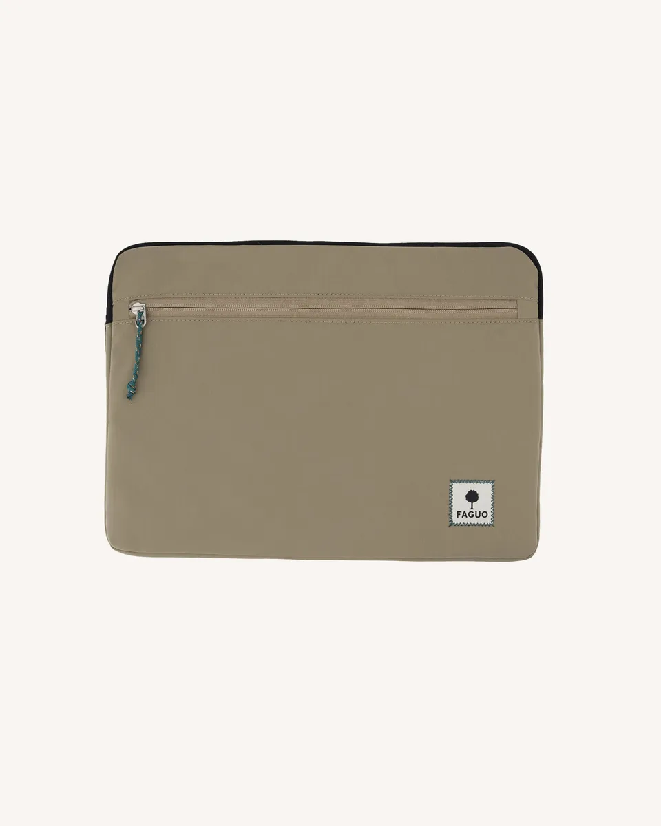 faguo-sleeve-housse-ordinateur-13-pouces-beige-clair image 1