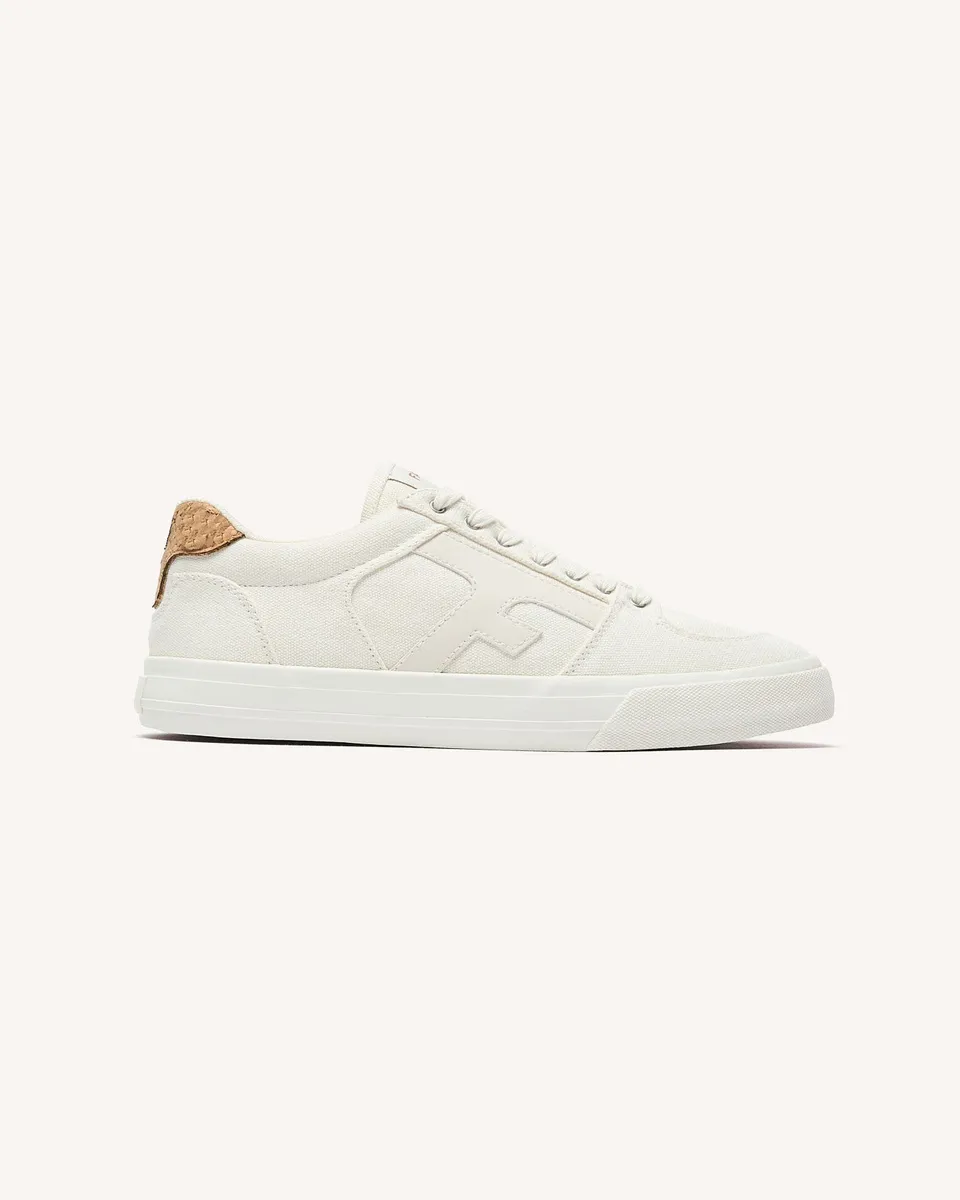 faguo-baskets-homme-walnut-toile-crue-coton-recycl-fm-s26cg0107-whi36 image 1