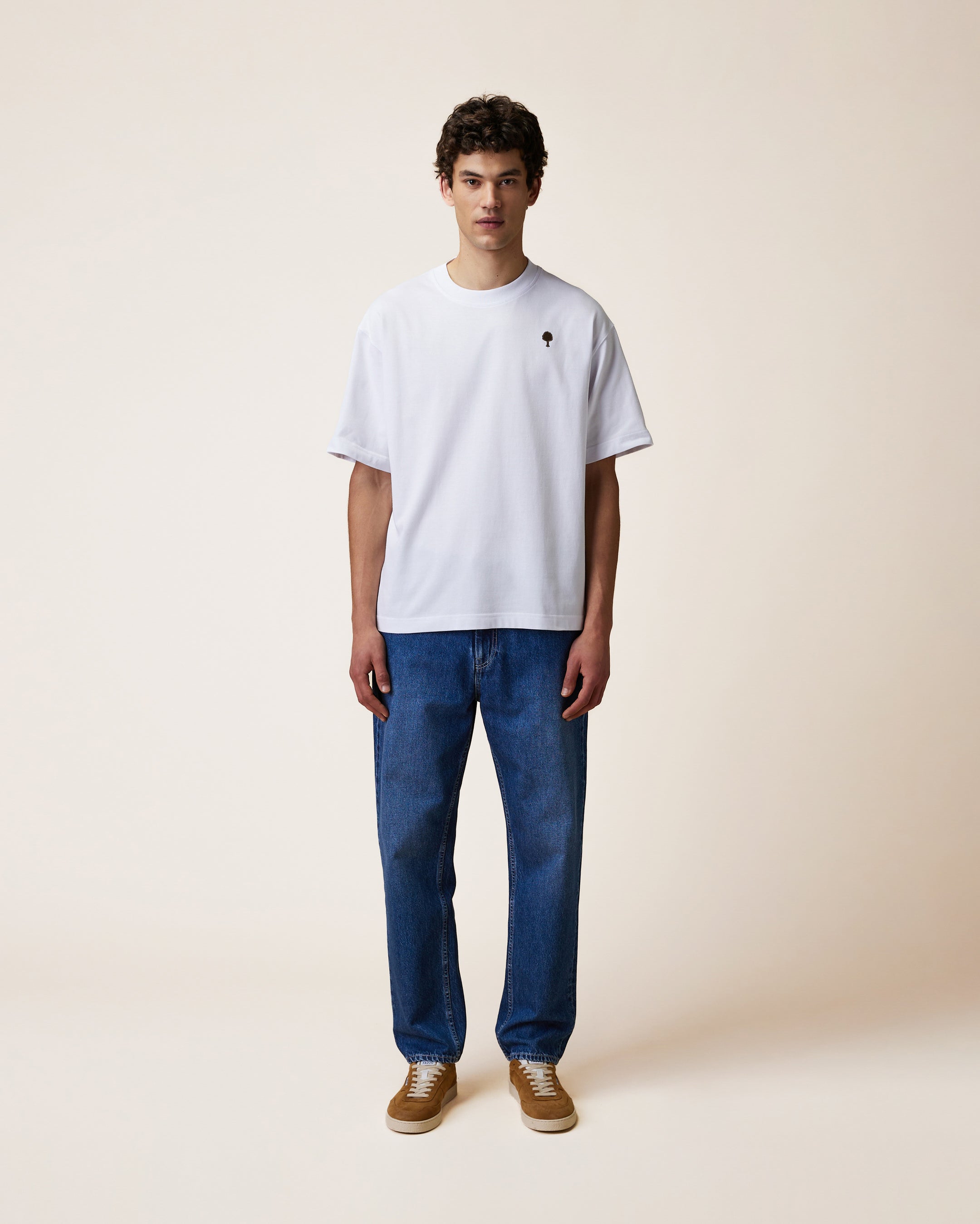 faguo-yellowstone-t-shirt-oversize-blanc-homme-jersey-lourd-coton-recycl image 4