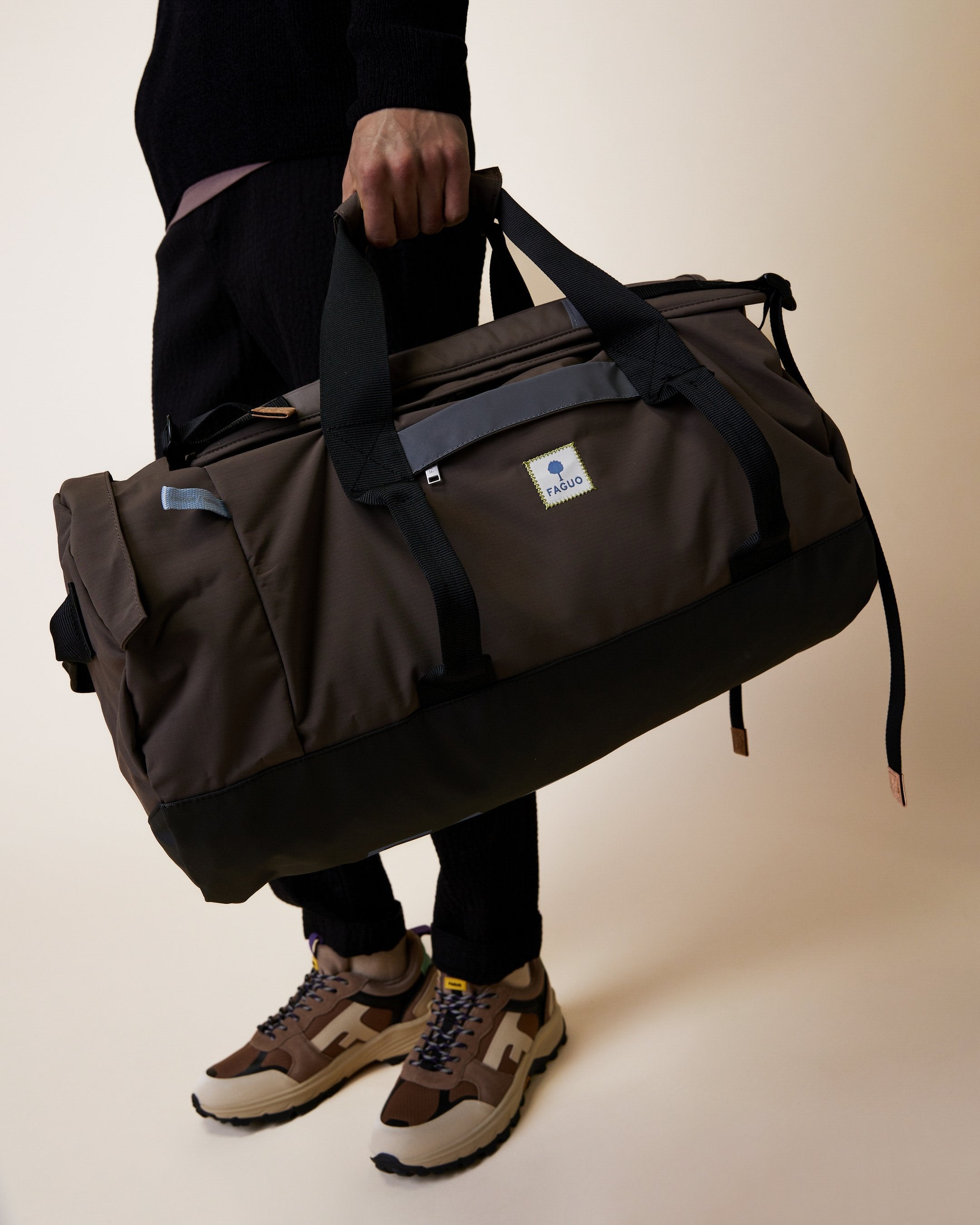 faguo-big-duffle-sac-de-voyage-56-l-chocolat image 2