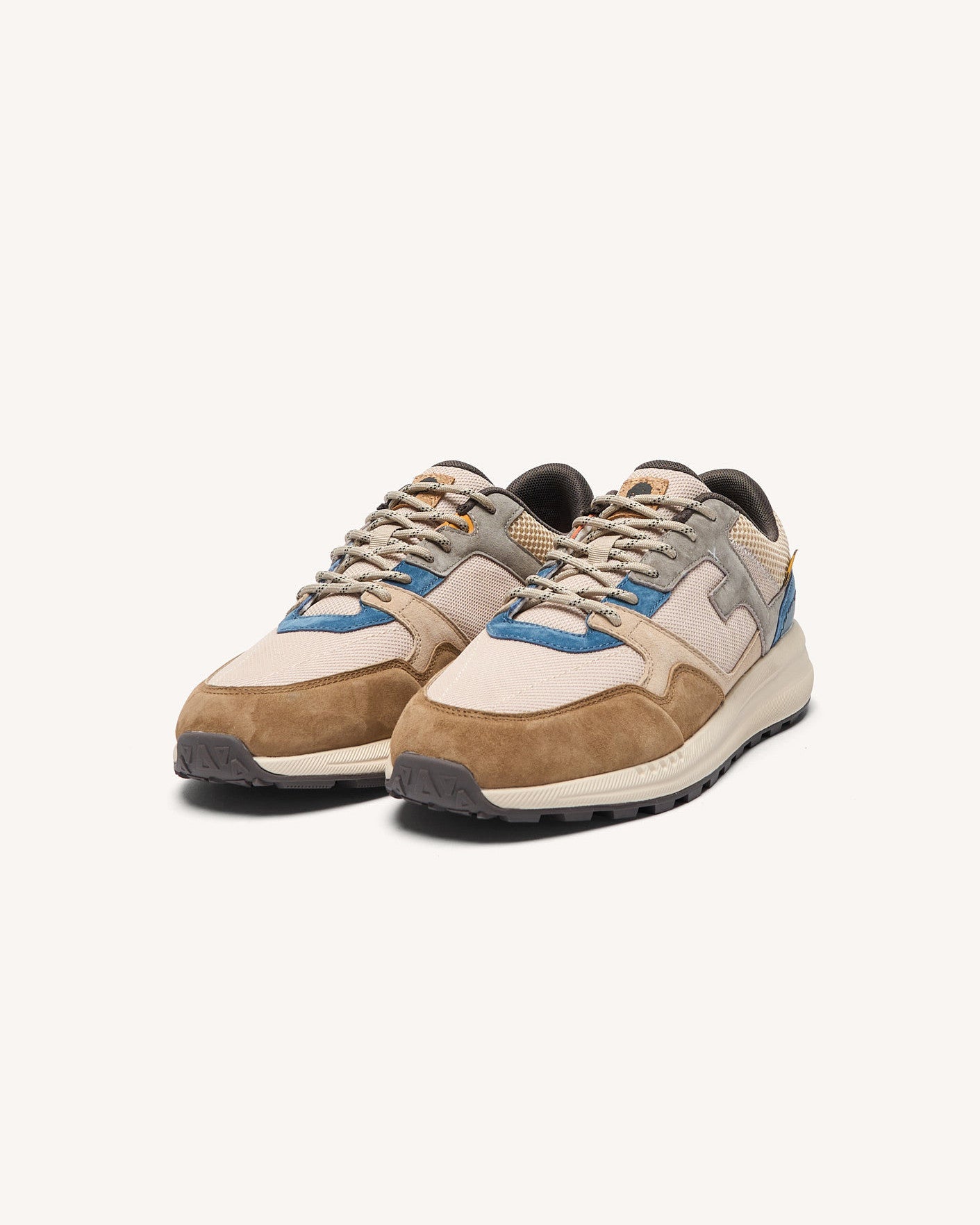faguo-limwood-camel-bleu-marine-baskets-homme-outdoor image 4