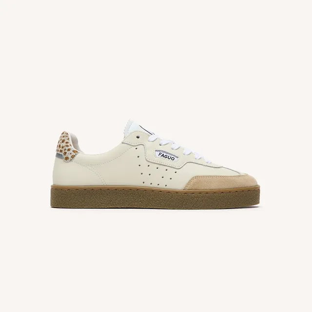 faguo-lumbo-baskets-femme-cuir-cru-et-beige image 1