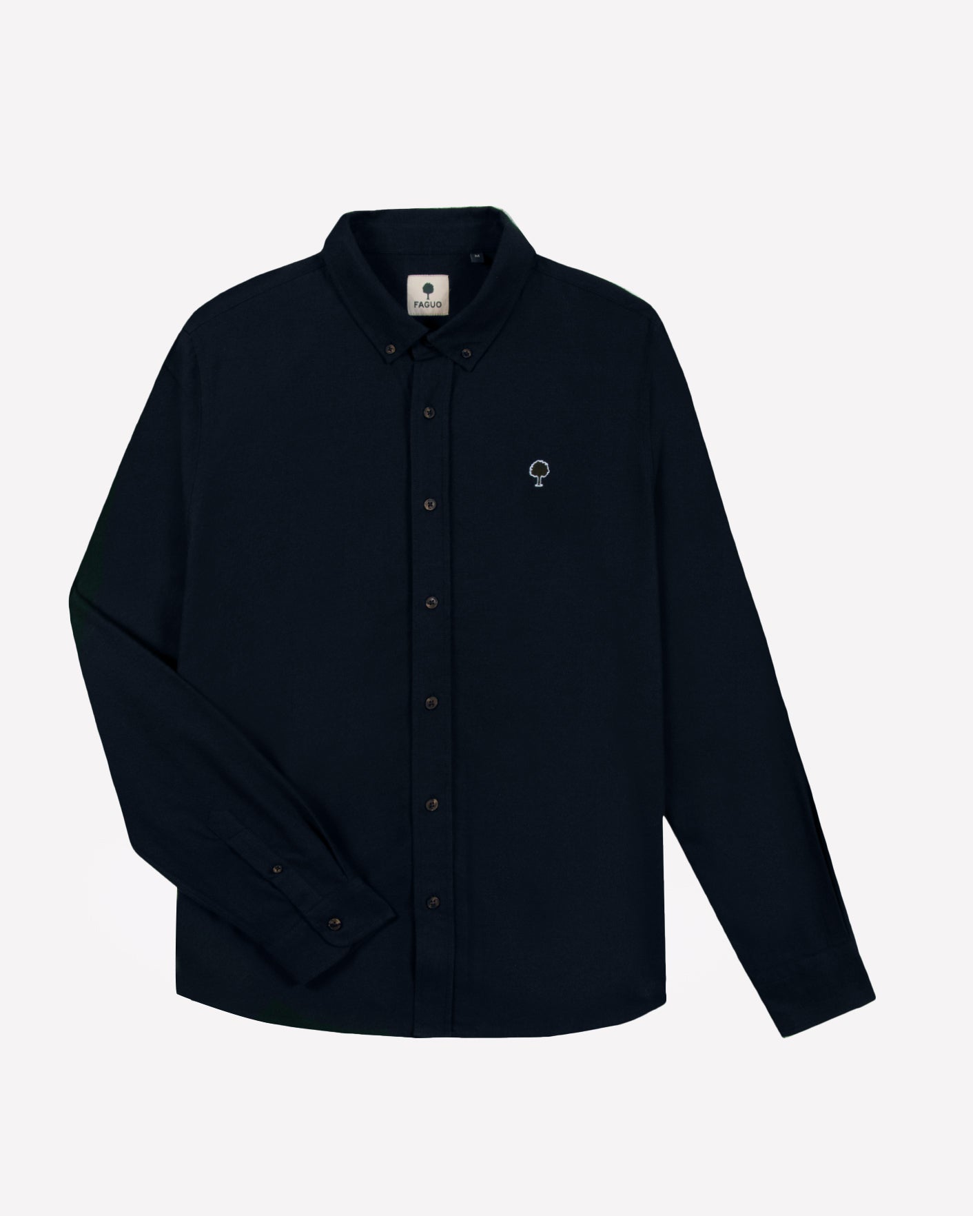faguo-ivoy-chemise-homme-bleu-marine image 3