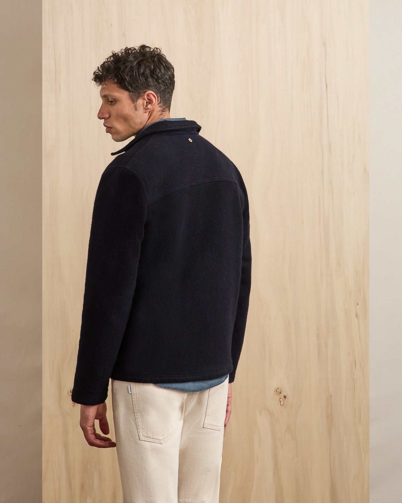 faguo-lorge-veste-en-laine-bleu-marine image 5