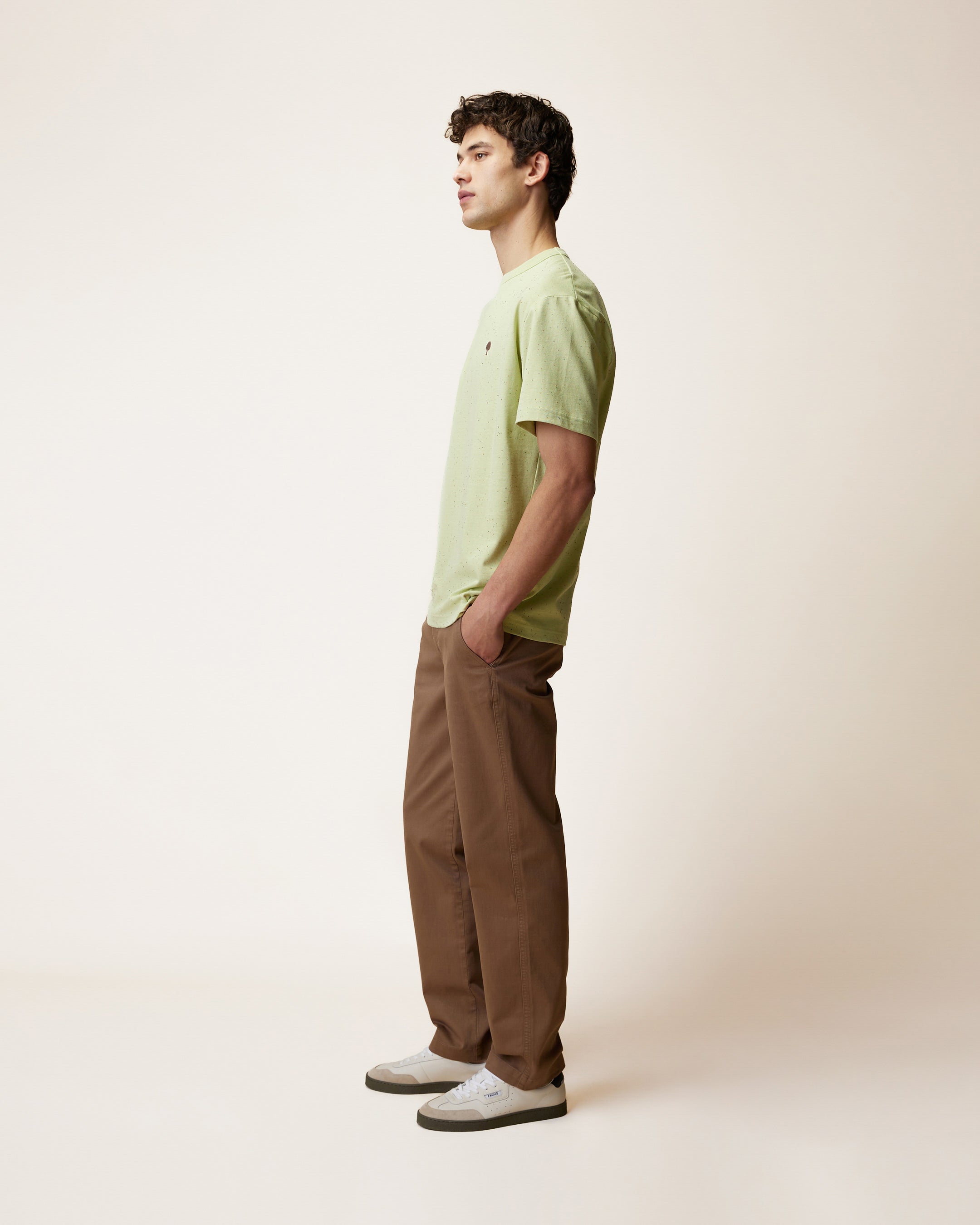 faguo-lugny-t-shirt-large-vert-anis-coton-recycl-jersey-lourd image 4