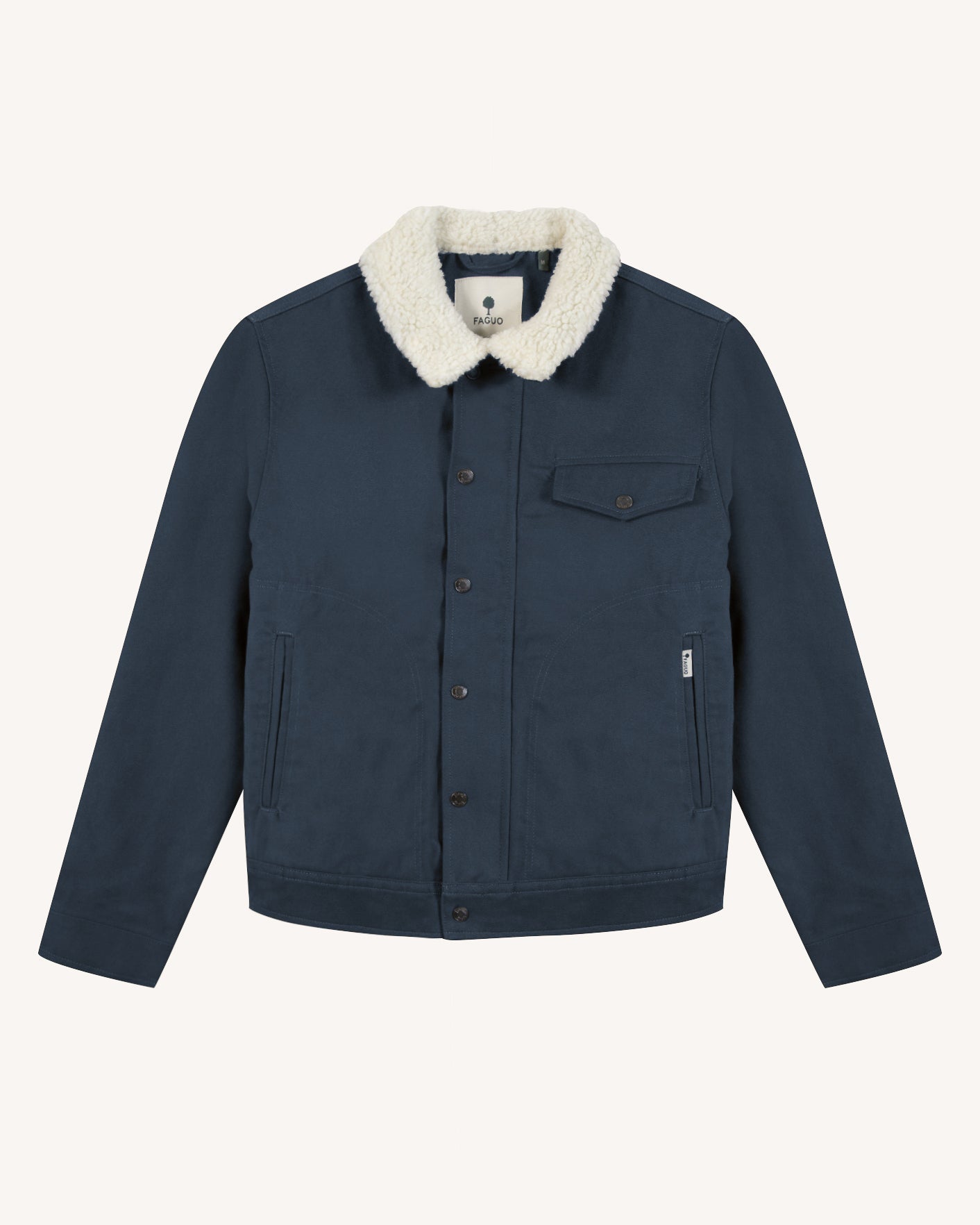 faguo-seillon-blouson-chaud-bleu-marine-sherpa image 2
