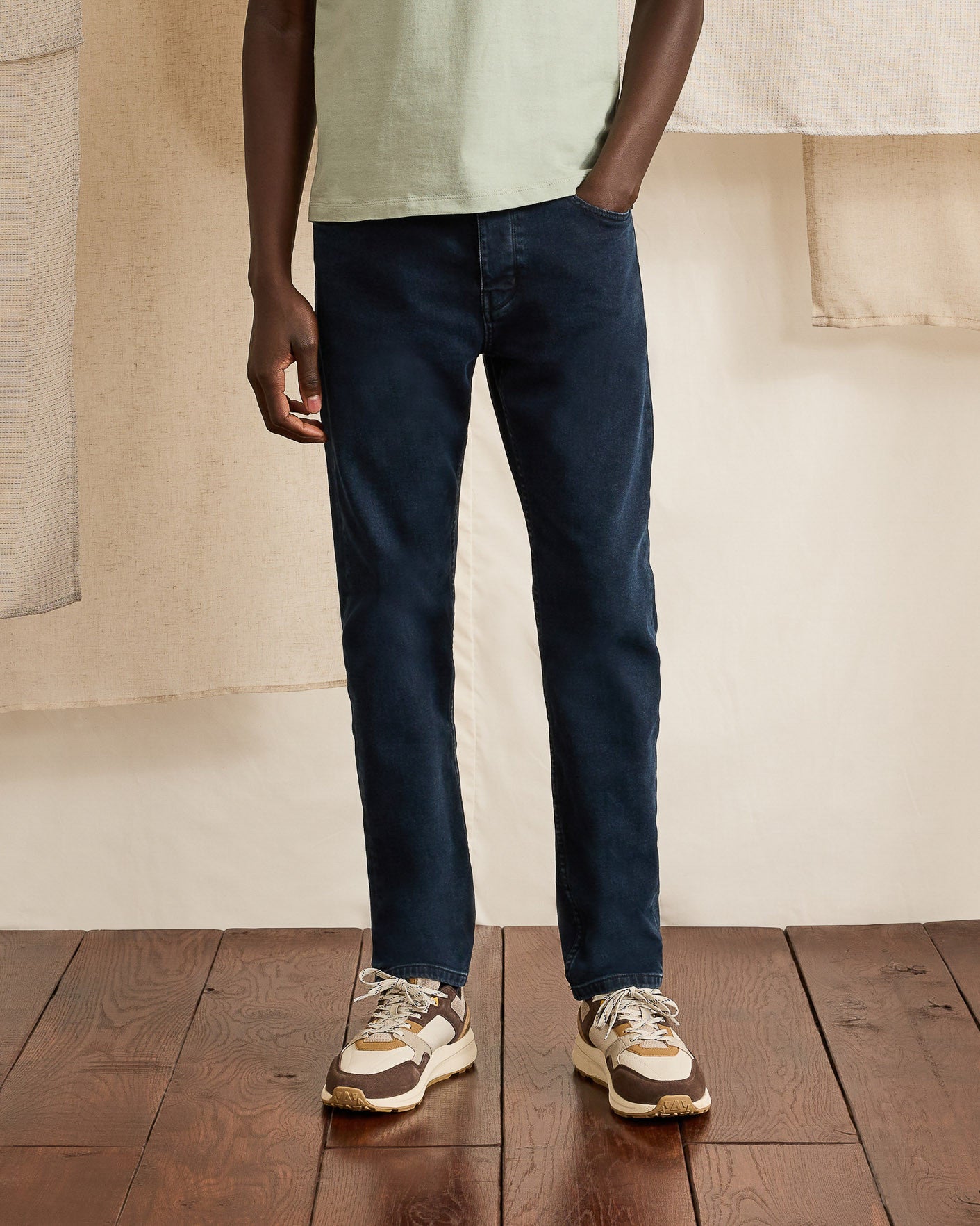 faguo-denim-slim-jean-slim-bleu-fonc-coton-homme image 3
