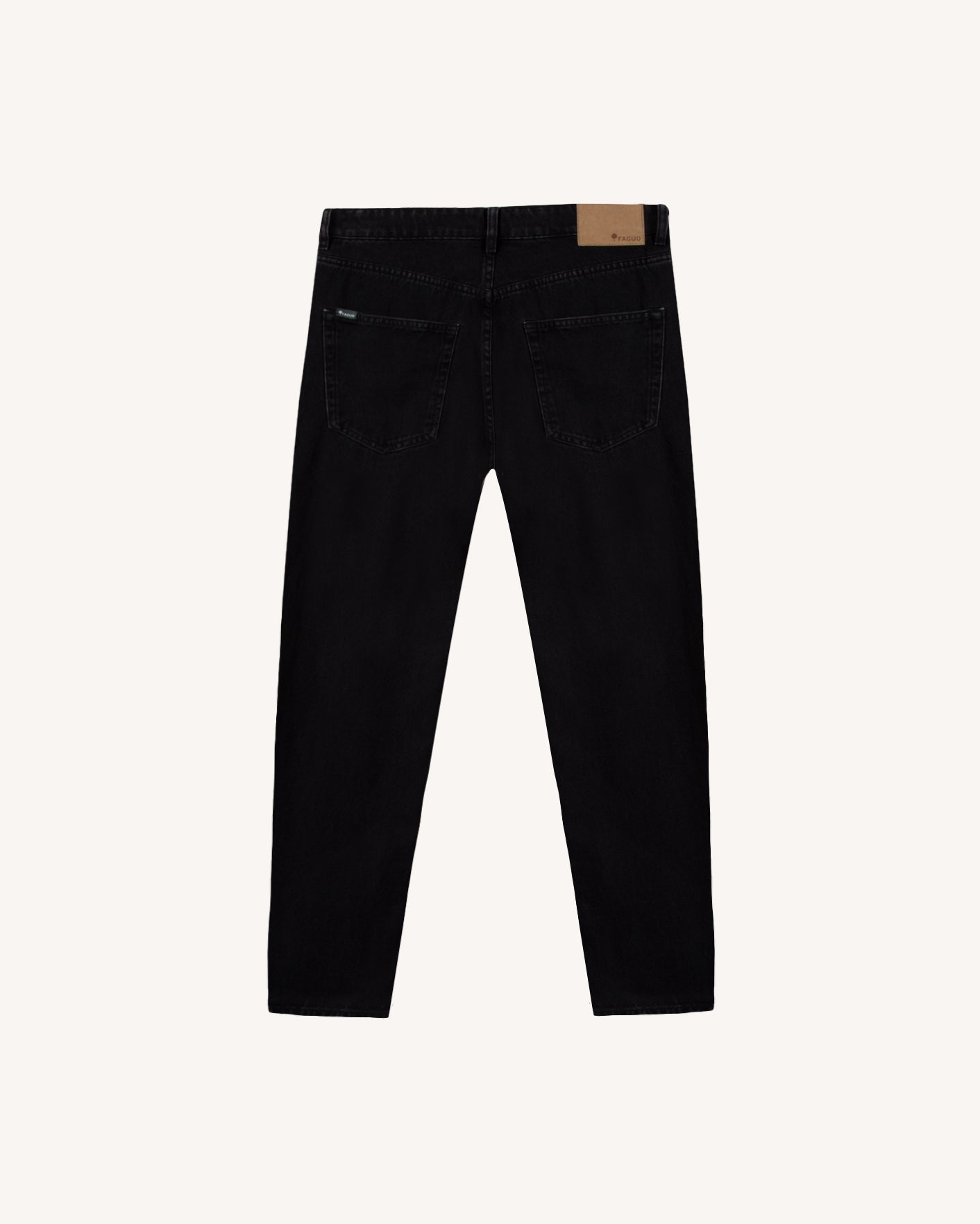 faguo-denim-tapered-jean-tapered-noir-coton-recycl image 7