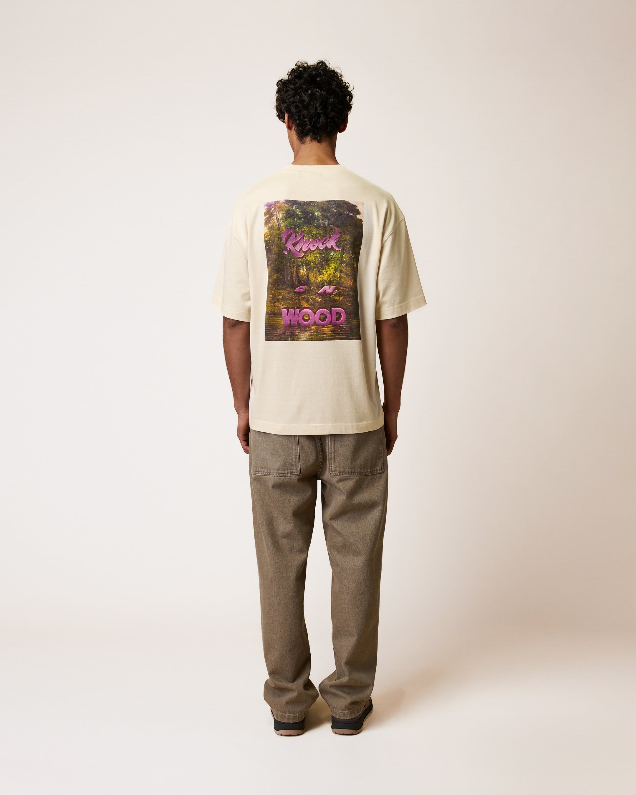 faguo-yellowstone-t-shirt-oversize-cru-knock-on-wood image 6
