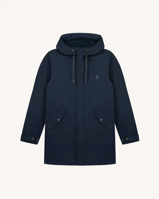 faguo-gresigne-veste-coupe-vent-bleu-marine image 1