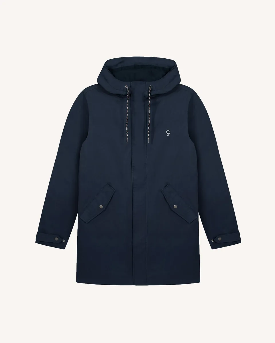 faguo-gresigne-veste-coupe-vent-bleu-marine image 1