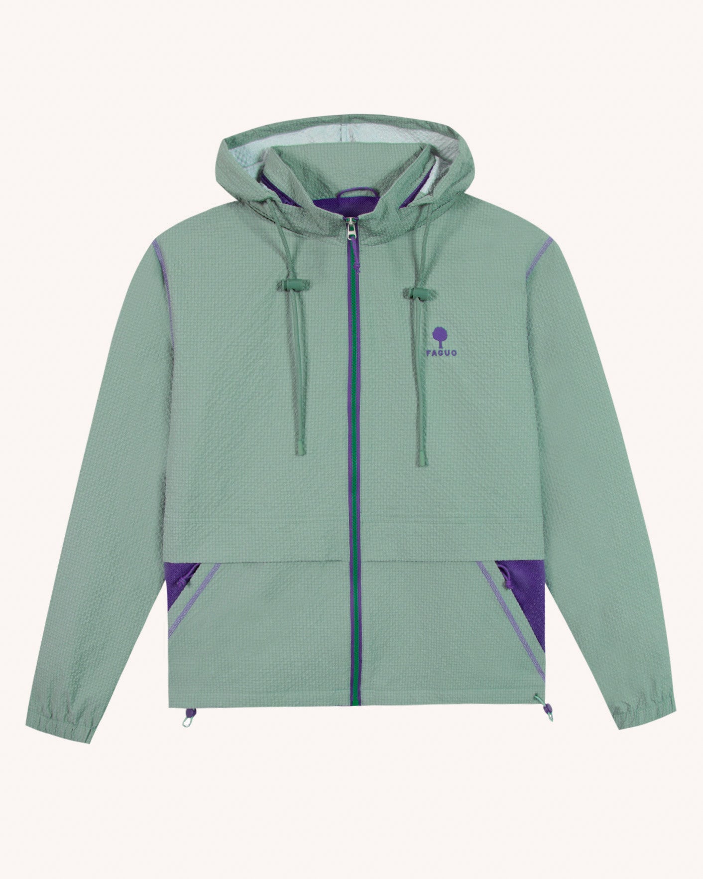 faguo-huelgoat-blouson-imperm-able-vert-clair-homme image 2