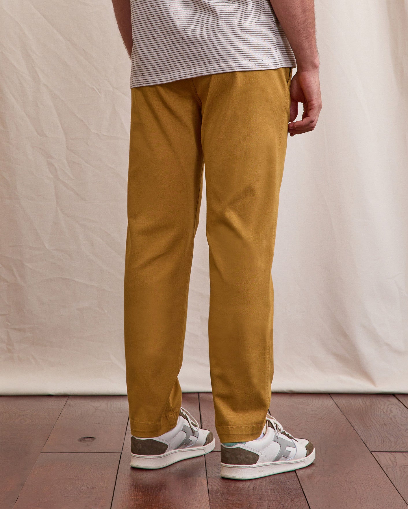 faguo-chino-homme-brix-regular-beige-clair-coton-bio image 3