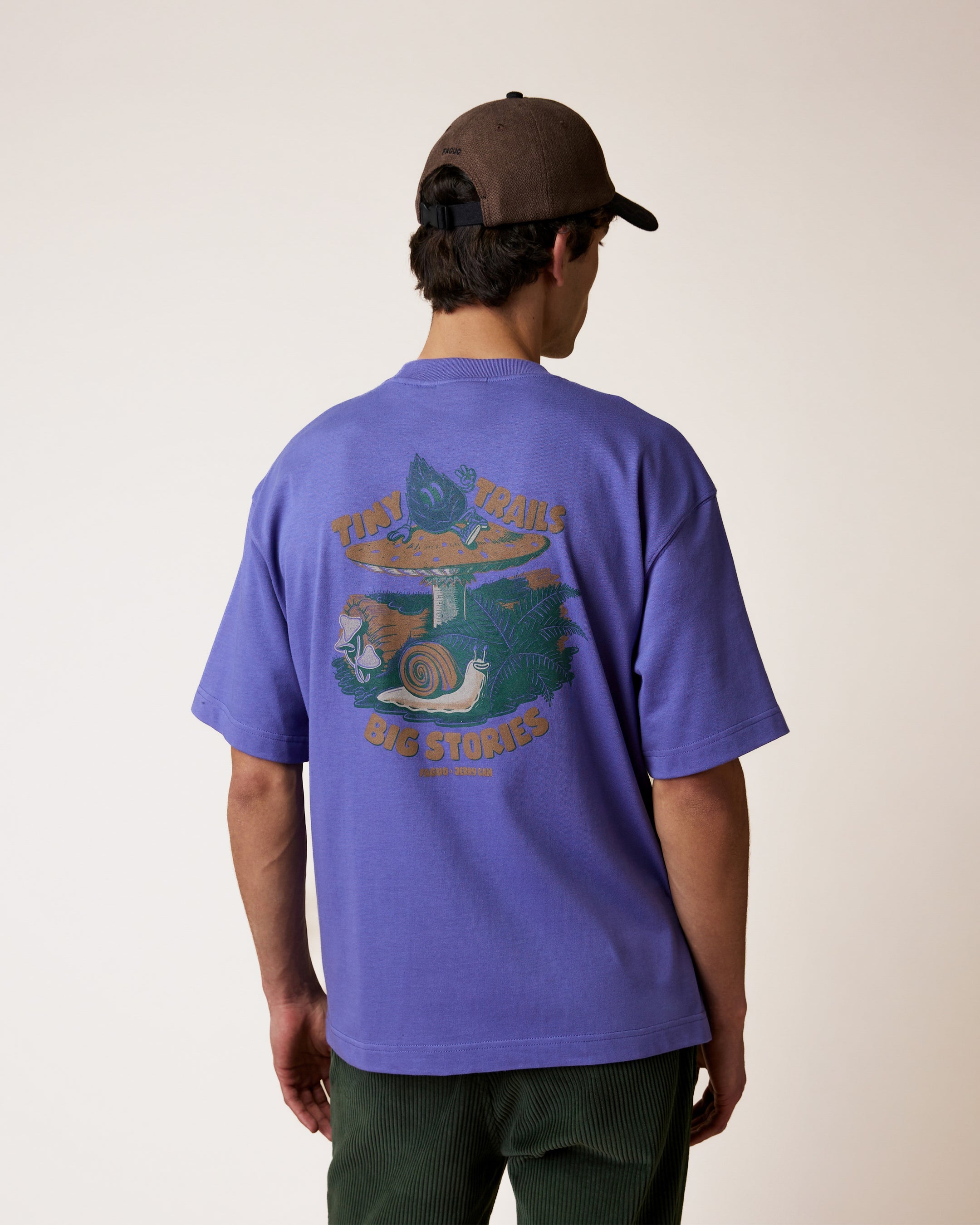 faguo-yellowstone-t-shirt-oversize-imprim-violet image 4
