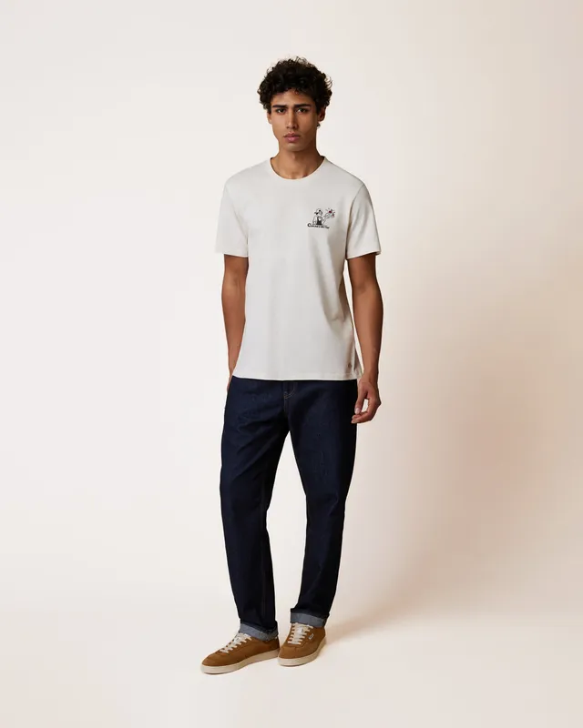 faguo-arcy-t-shirt-cru-cherry-coton-recycl image 1