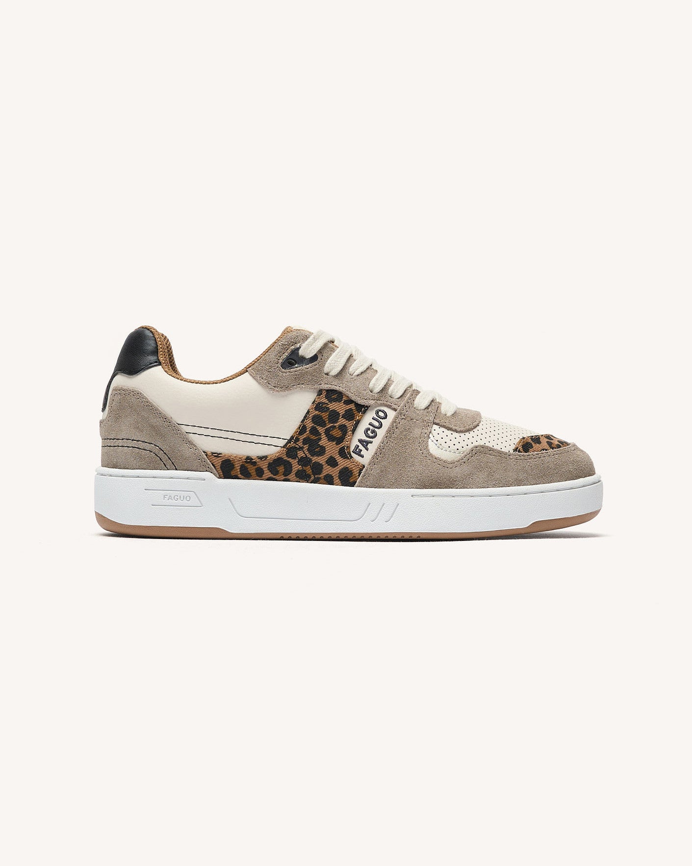 faguo-ceiba-baskets-femme-l-opard-et-cru-cuir image 1