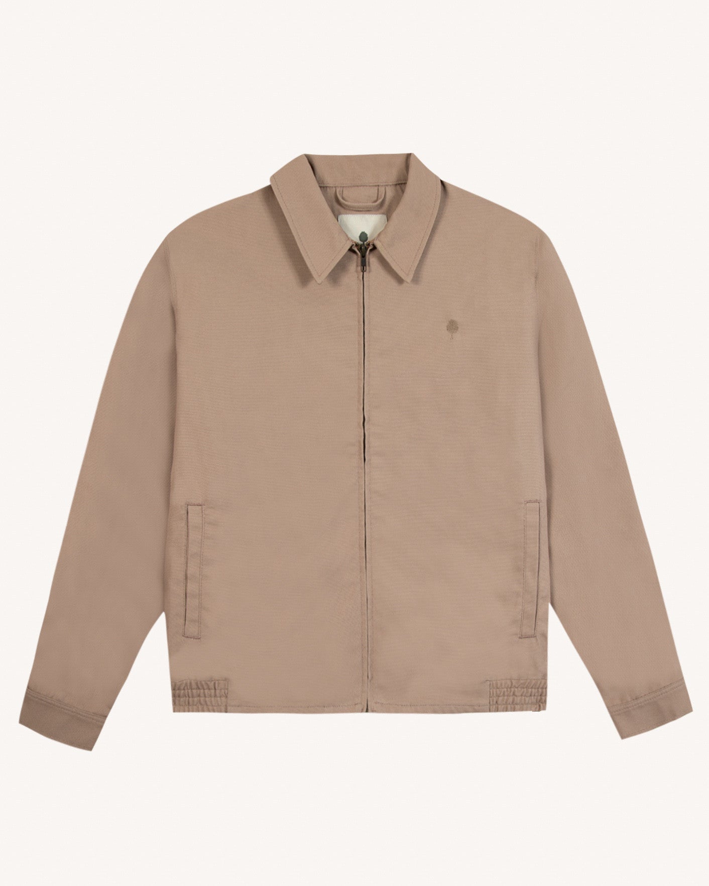 faguo-dourdan-blouson-homme-taupe-en-canvas-de-coton image 2