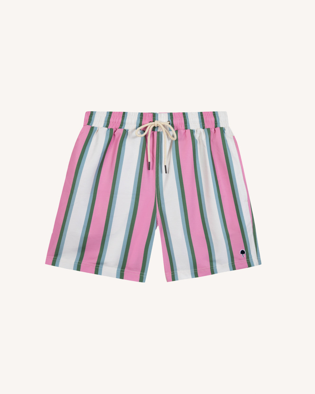 faguo-mimizan-short-de-bain-homme-rose-et-vert image 2