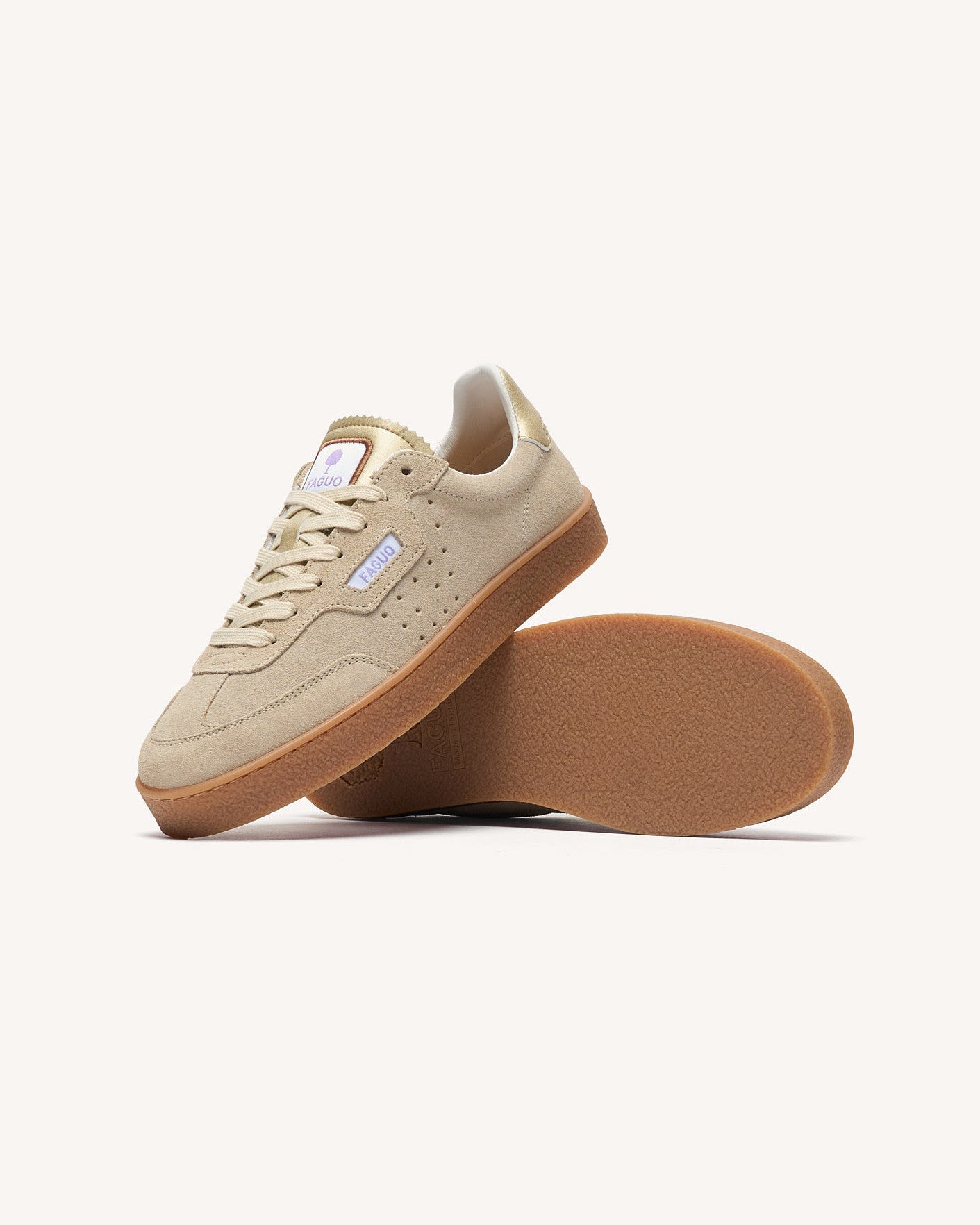 faguo-lumbo-baskets-beige-et-dor-cuir-su-de-femme image 4
