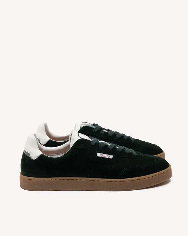 faguo-lumbo-baskets-cuir-su-de-vert-fonc image 1