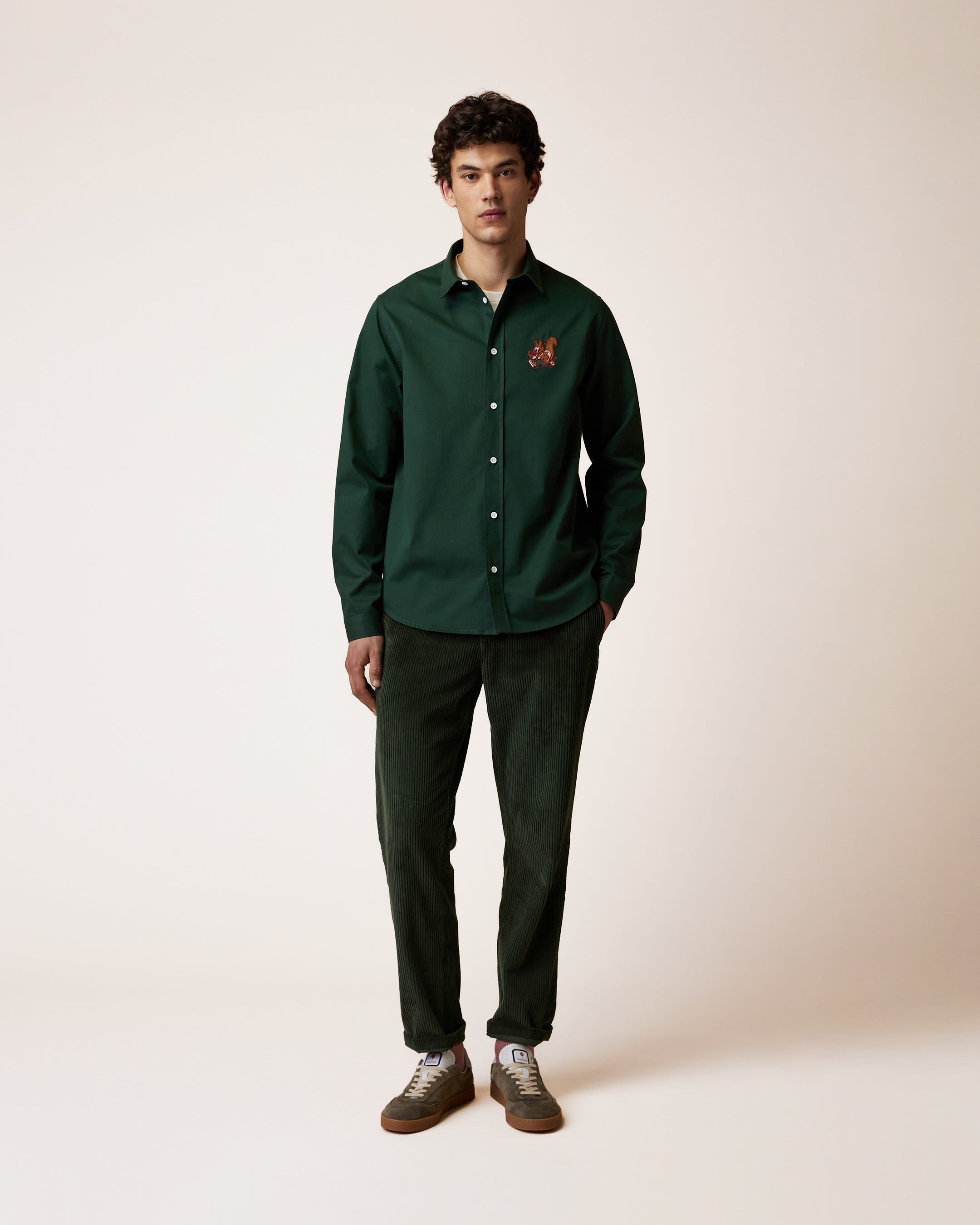 faguo-iraty-chemise-brod-e-vert-for-t-coton image 4