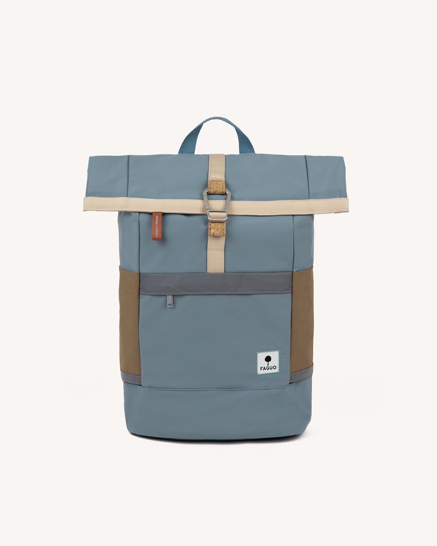 faguo-cycling-medium-sac-dos-v-lo-bleu-gris-convertible image 1