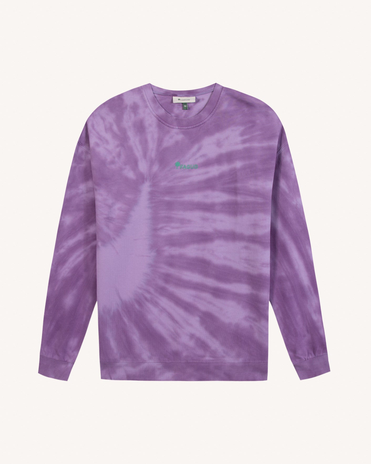 faguo-fango-sweat-col-rond-violet-tie-and-dye image 2