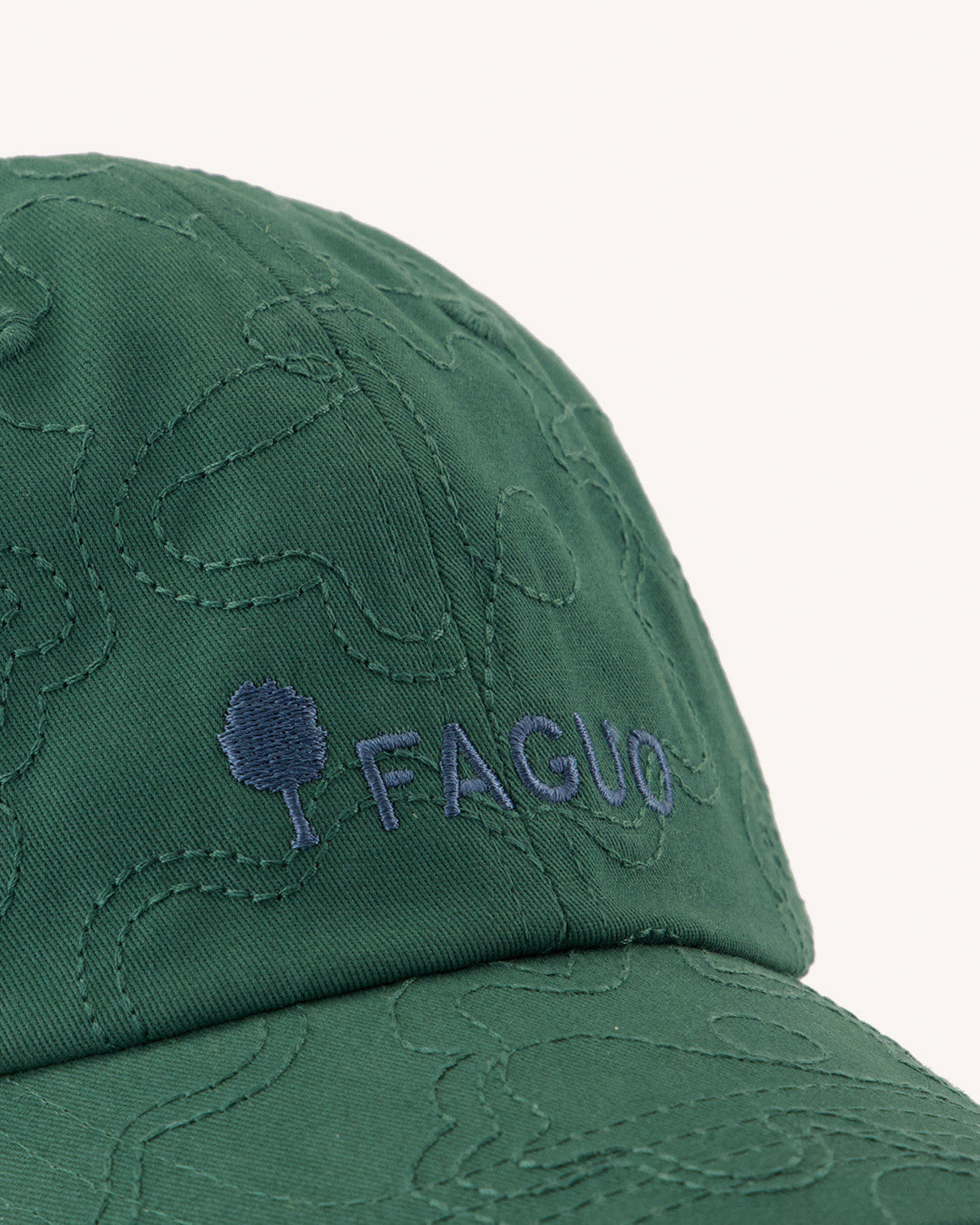 faguo-cap-casquette-vert-sapin-brod-e-homme image 4